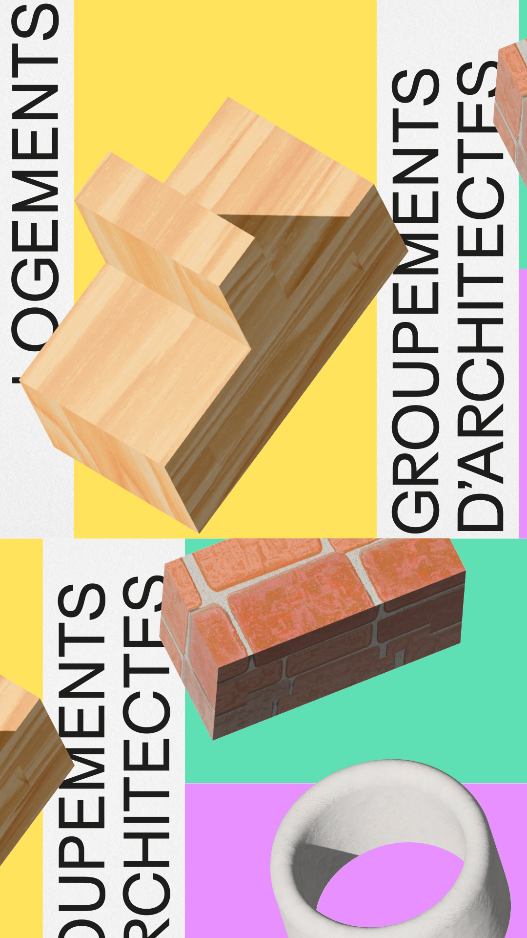 LES GROUES GR20 design graphique signaletique paris branding graphic fashion food drinks culture luxury architecture