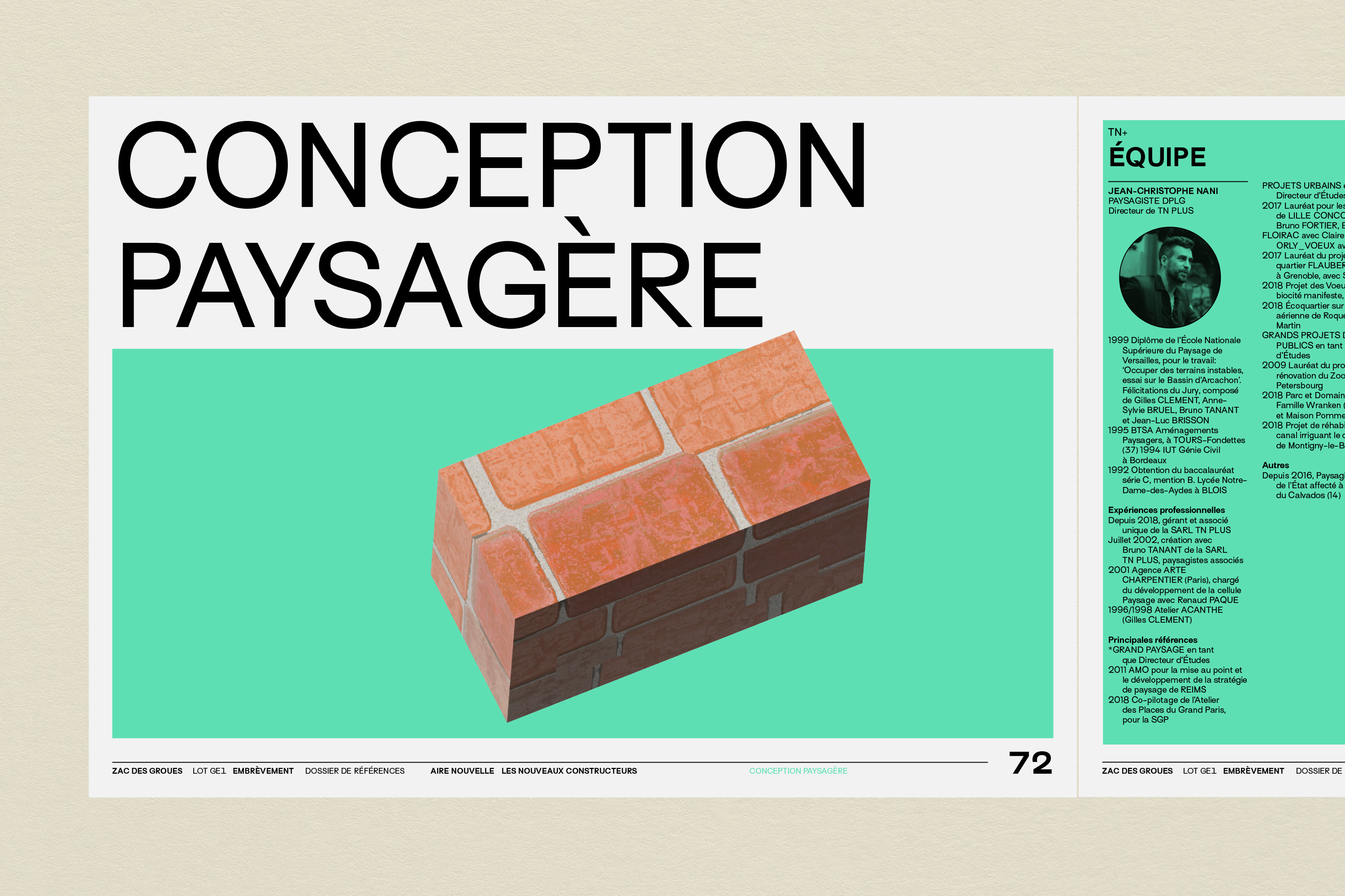 LES GROUES GR20 design graphique signaletique paris branding graphic fashion food drinks culture luxury architecture