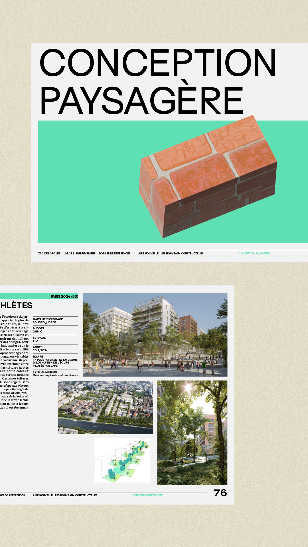 LES GROUES GR20 design graphique signaletique paris branding graphic fashion food drinks culture luxury architecture