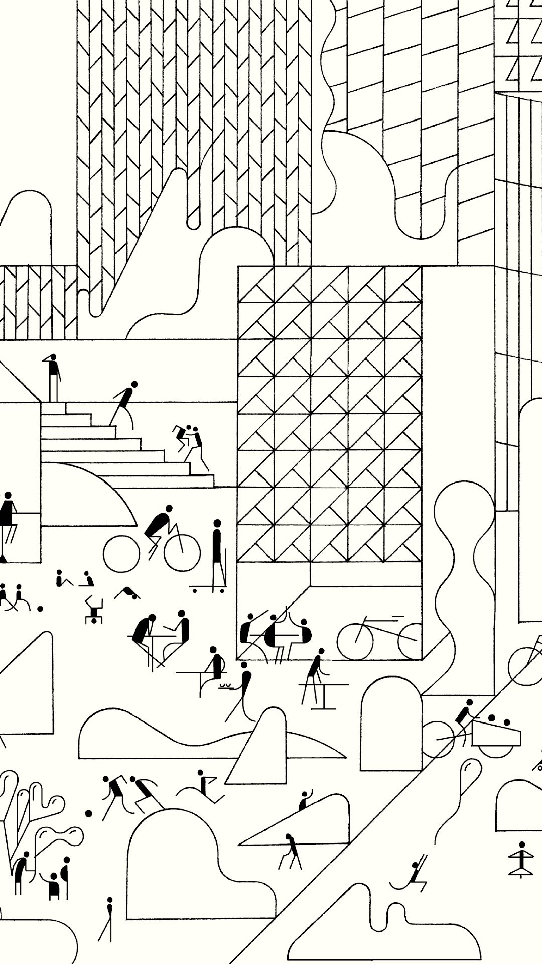 Paris La Défense GR20 design graphique signaletique paris branding graphic fashion food drinks culture luxury architecture