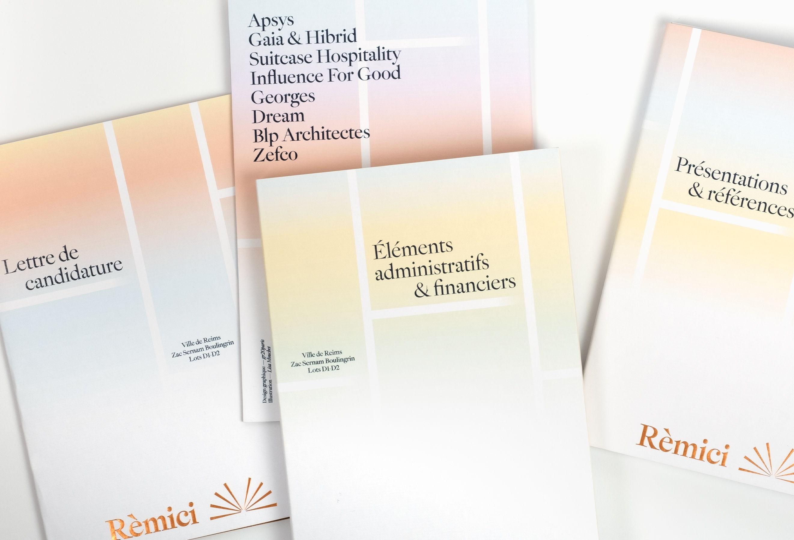 Remici—Reims GR20 design graphique signaletique paris branding graphic fashion food drinks culture luxury architecture