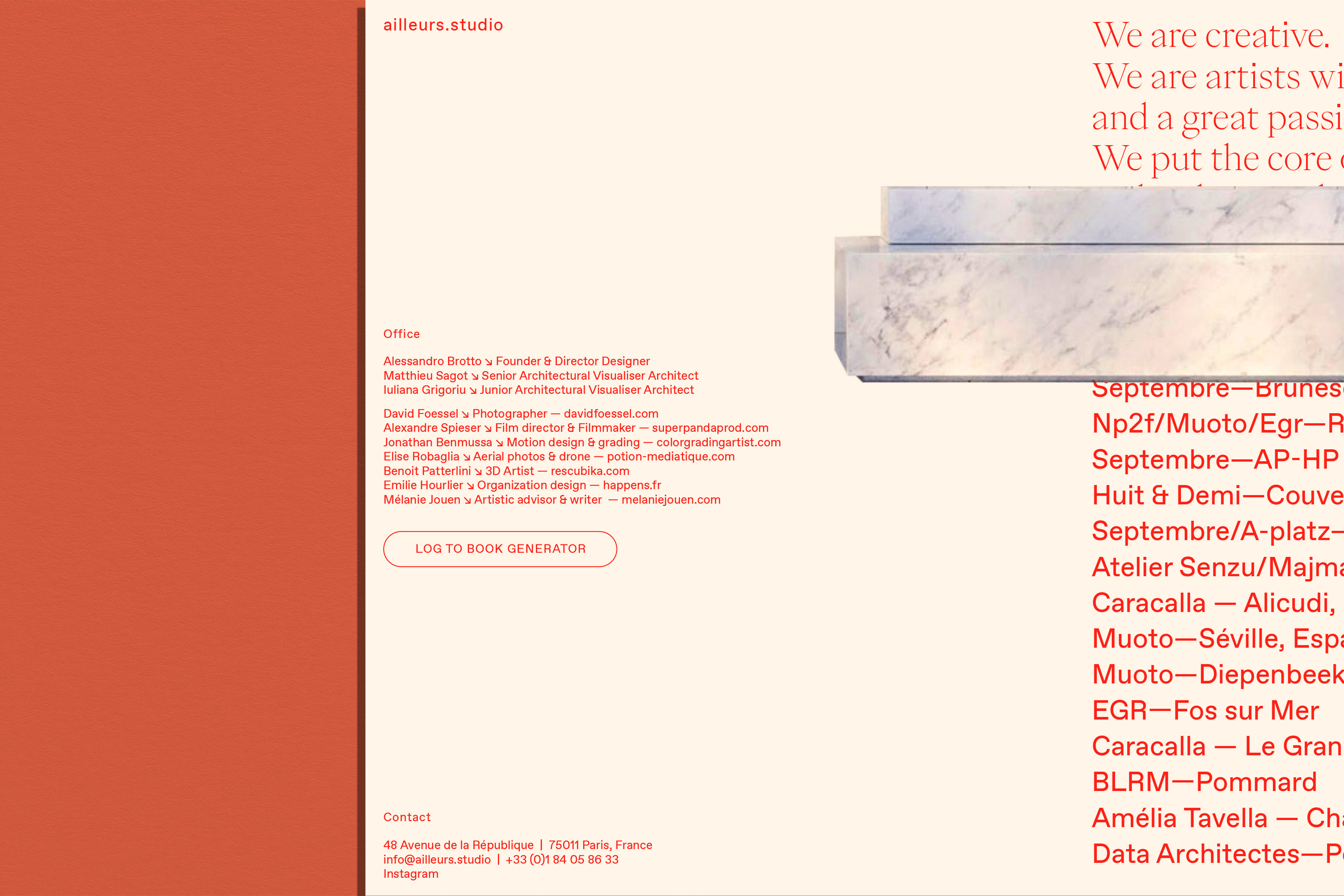 Ailleurs Studio GR20 design graphique signaletique paris branding graphic fashion food drinks culture luxury architecture