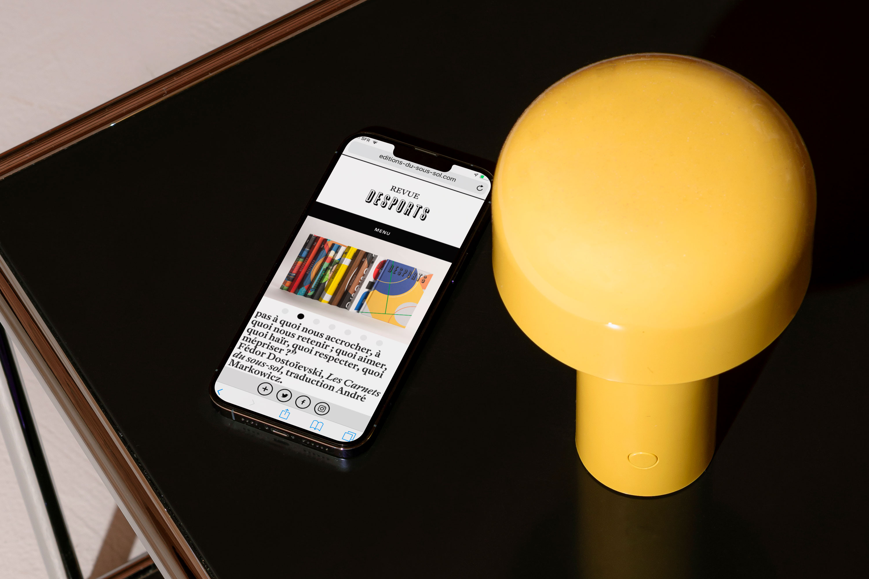 Éditions du sous-sol GR20 design graphique signaletique paris branding graphic fashion food drinks culture luxury architecture