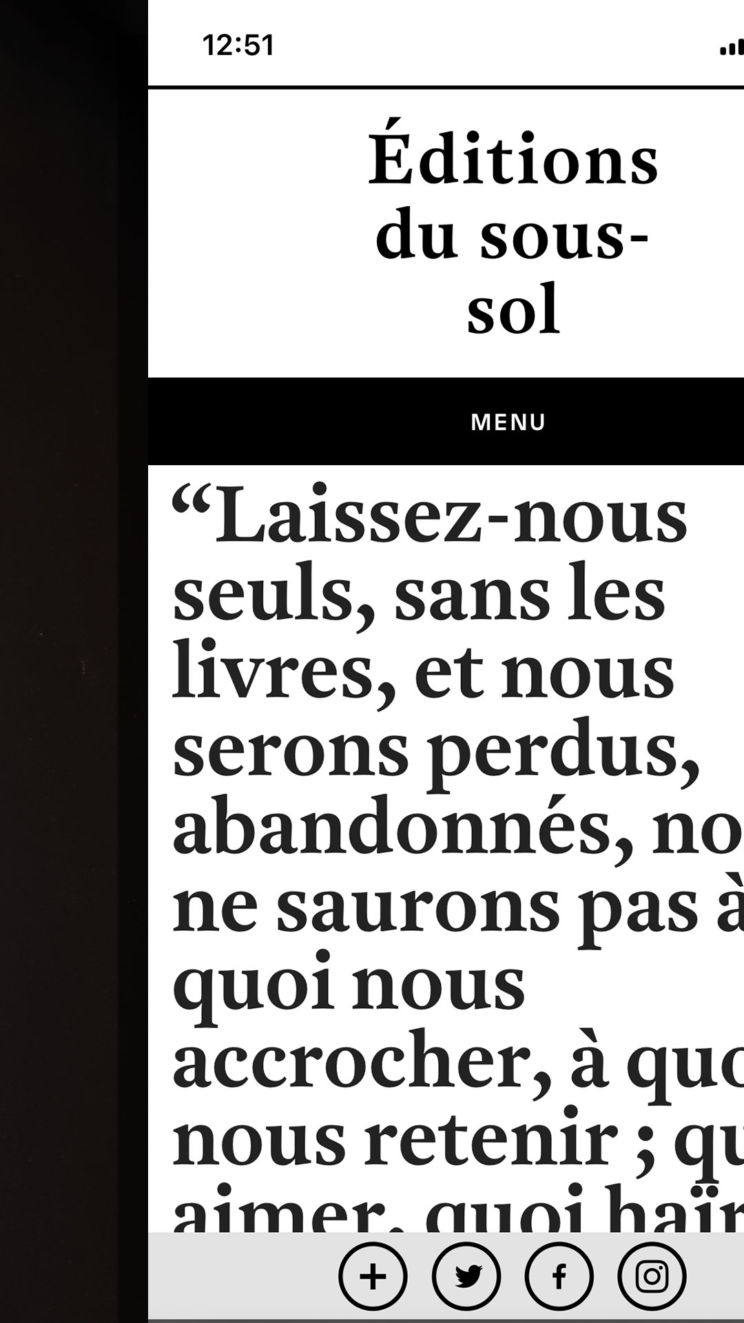 Éditions du sous-sol GR20 design graphique signaletique paris branding graphic fashion food drinks culture luxury architecture 