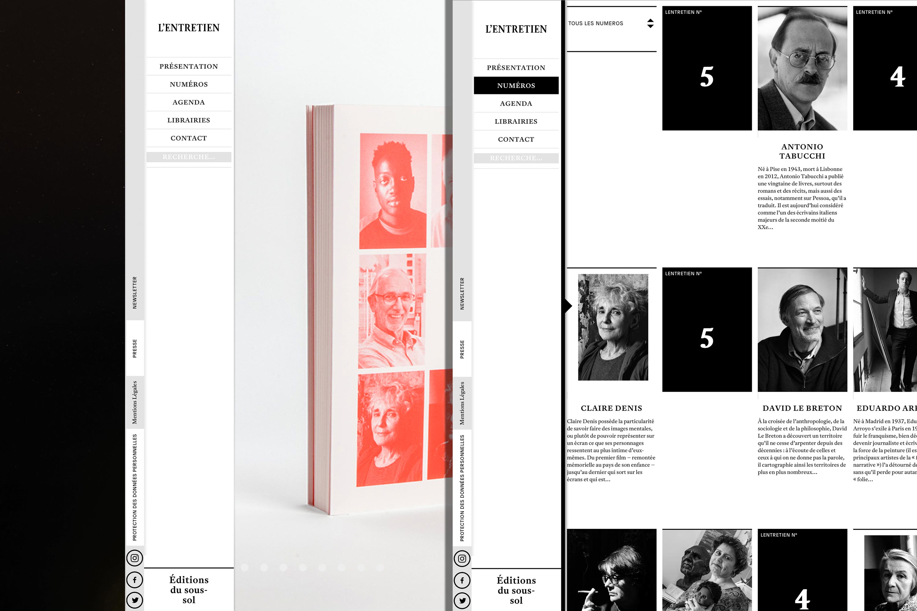 Éditions du sous-sol GR20 design graphique signaletique paris branding graphic fashion food drinks culture luxury architecture