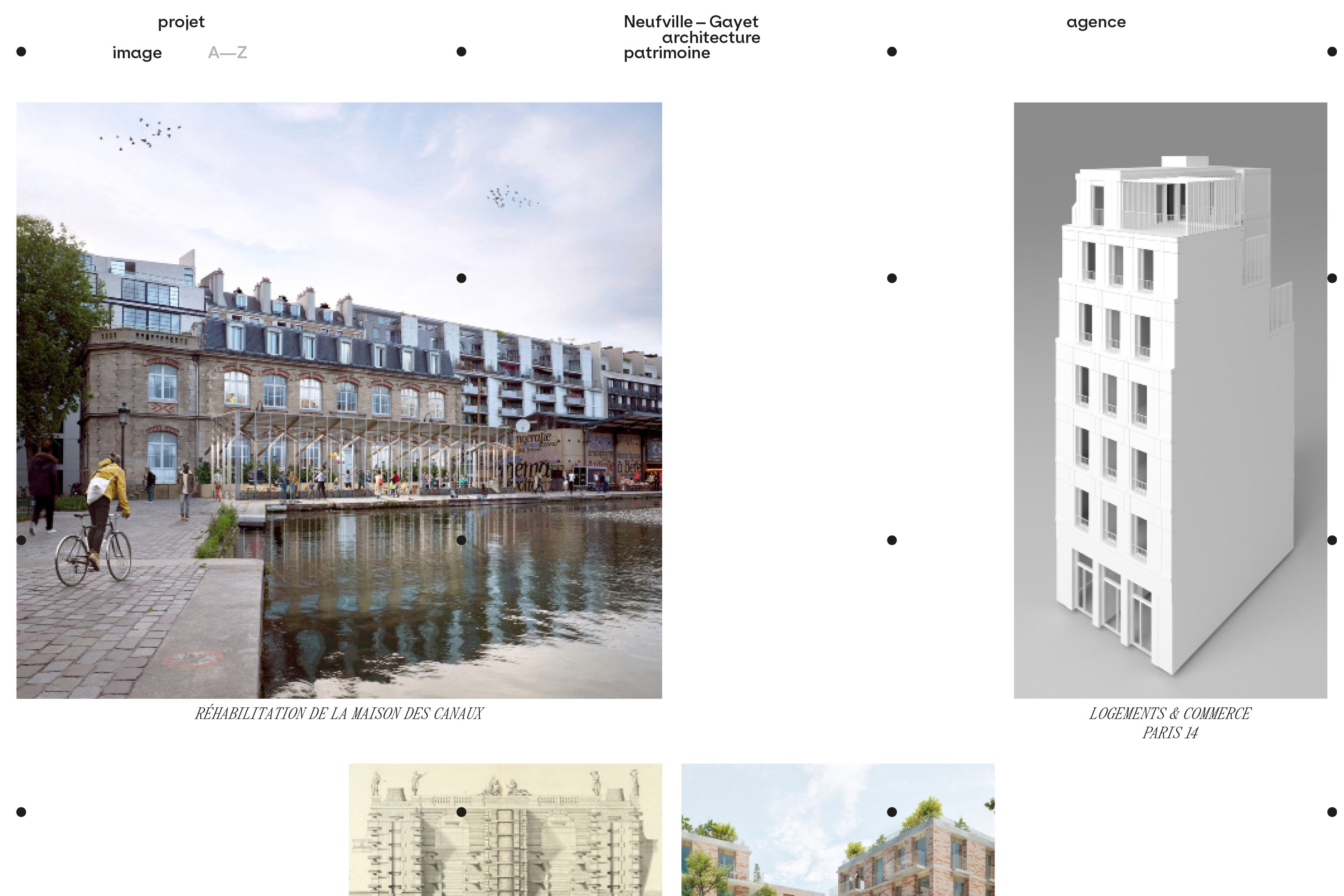 Neufville-Gayet Architectes GR20 design graphique signaletique paris branding graphic fashion food drinks culture luxury architecture