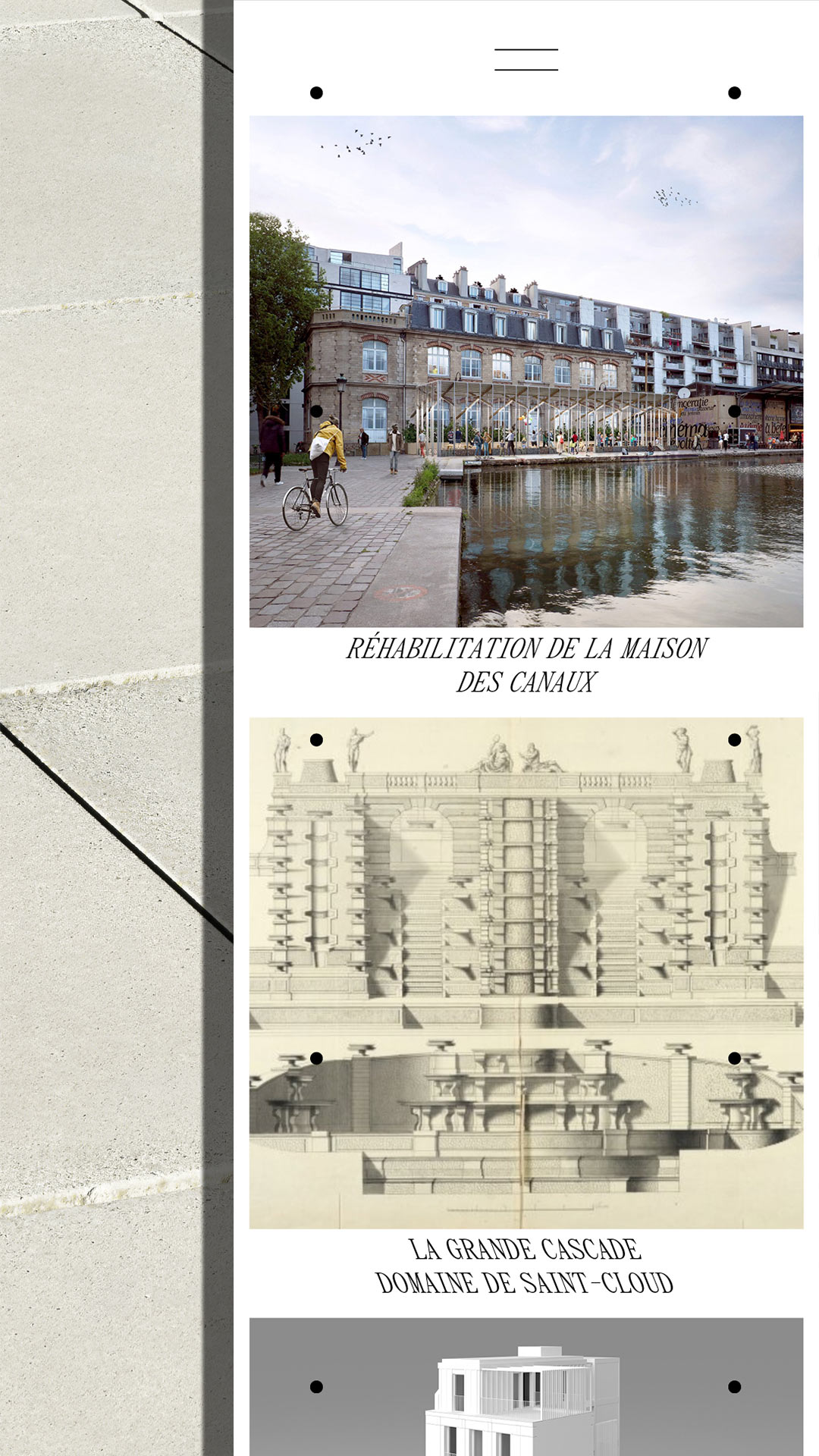 Neufville-Gayet Architectes GR20 design graphique signaletique paris branding graphic fashion food drinks culture luxury architecture