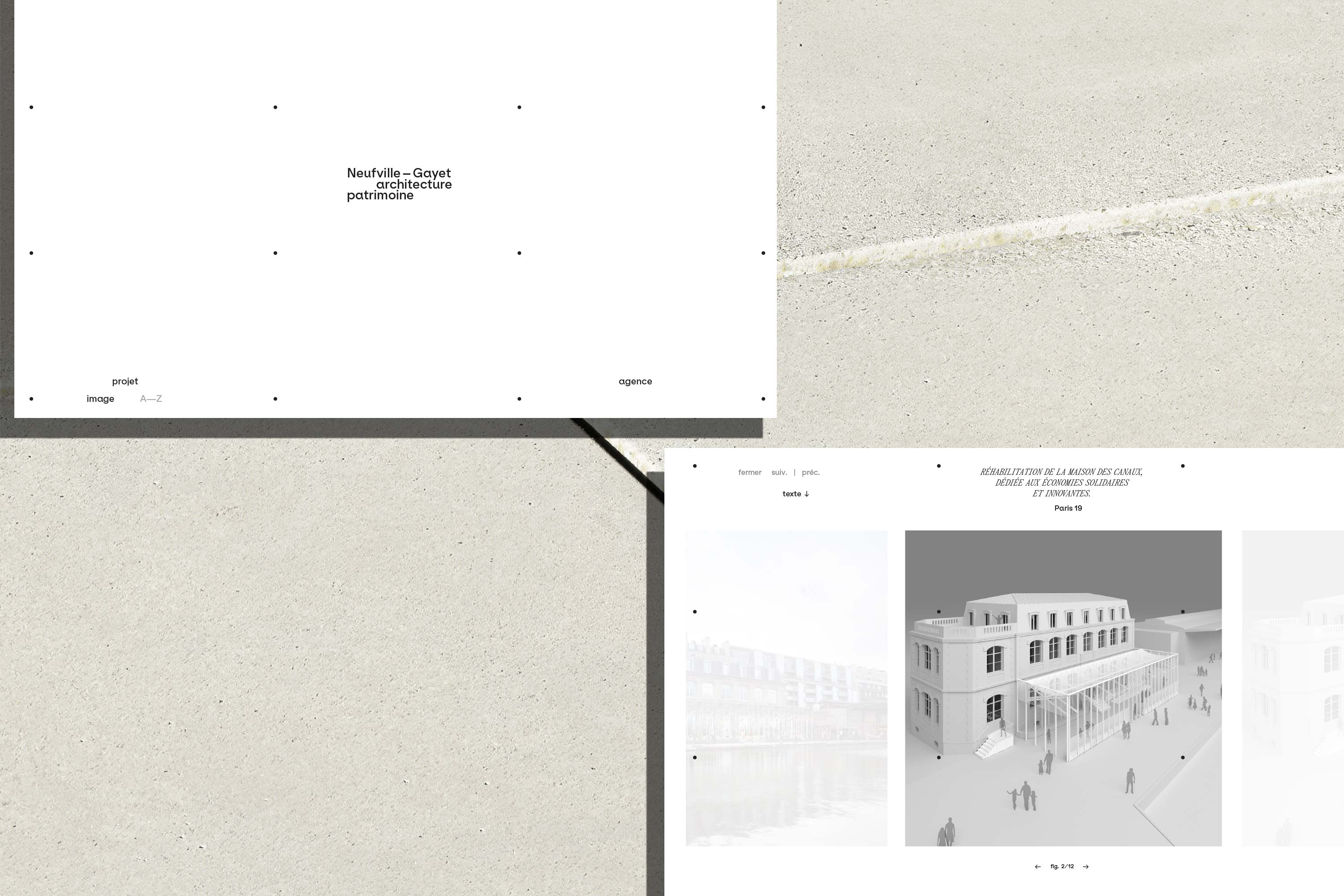 Neufville-Gayet Architectes GR20 design graphique signaletique paris branding graphic fashion food drinks culture luxury architecture