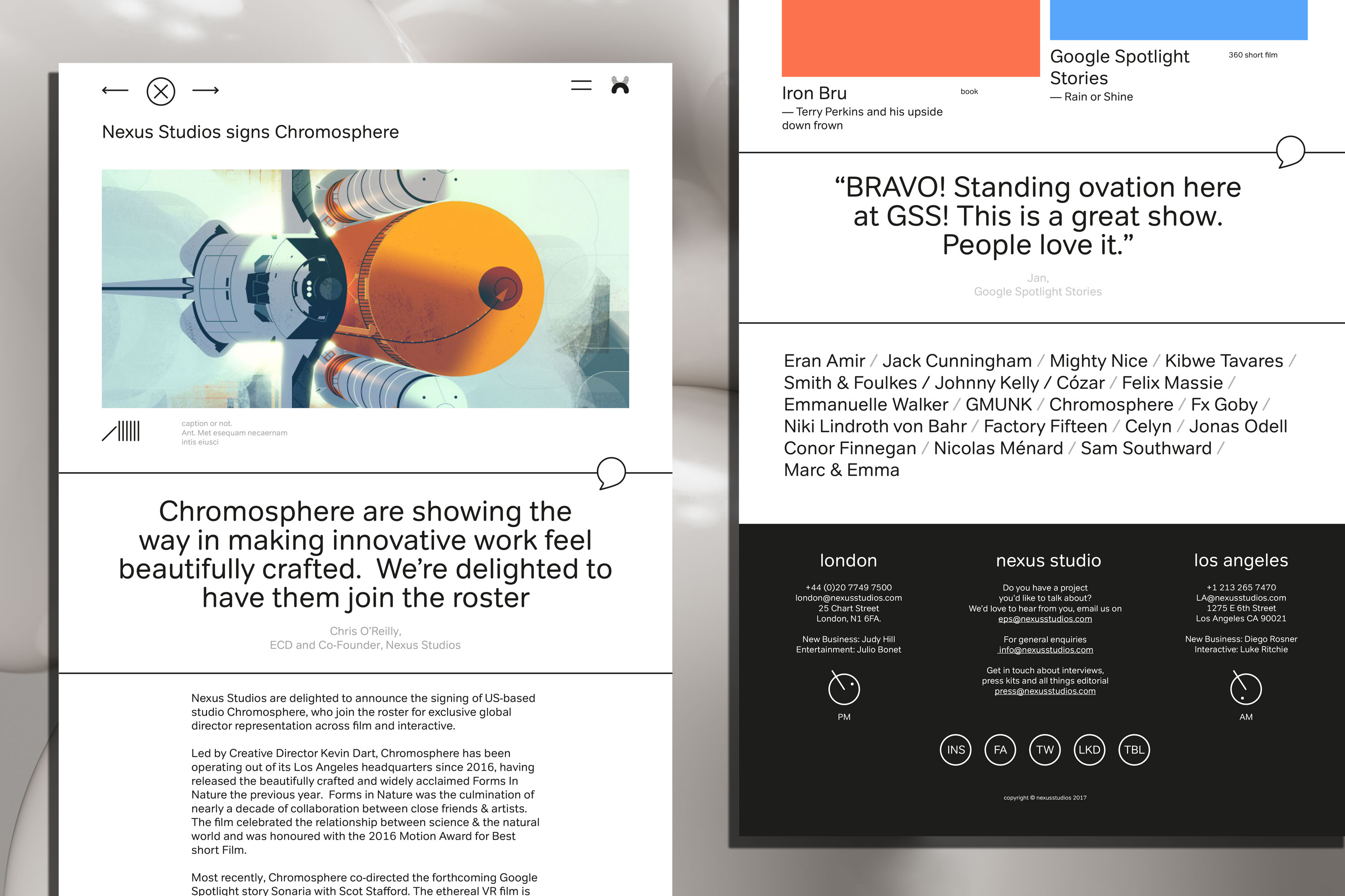 Nexus GR20 design graphique signaletique paris branding graphic fashion food drinks culture luxury architecture