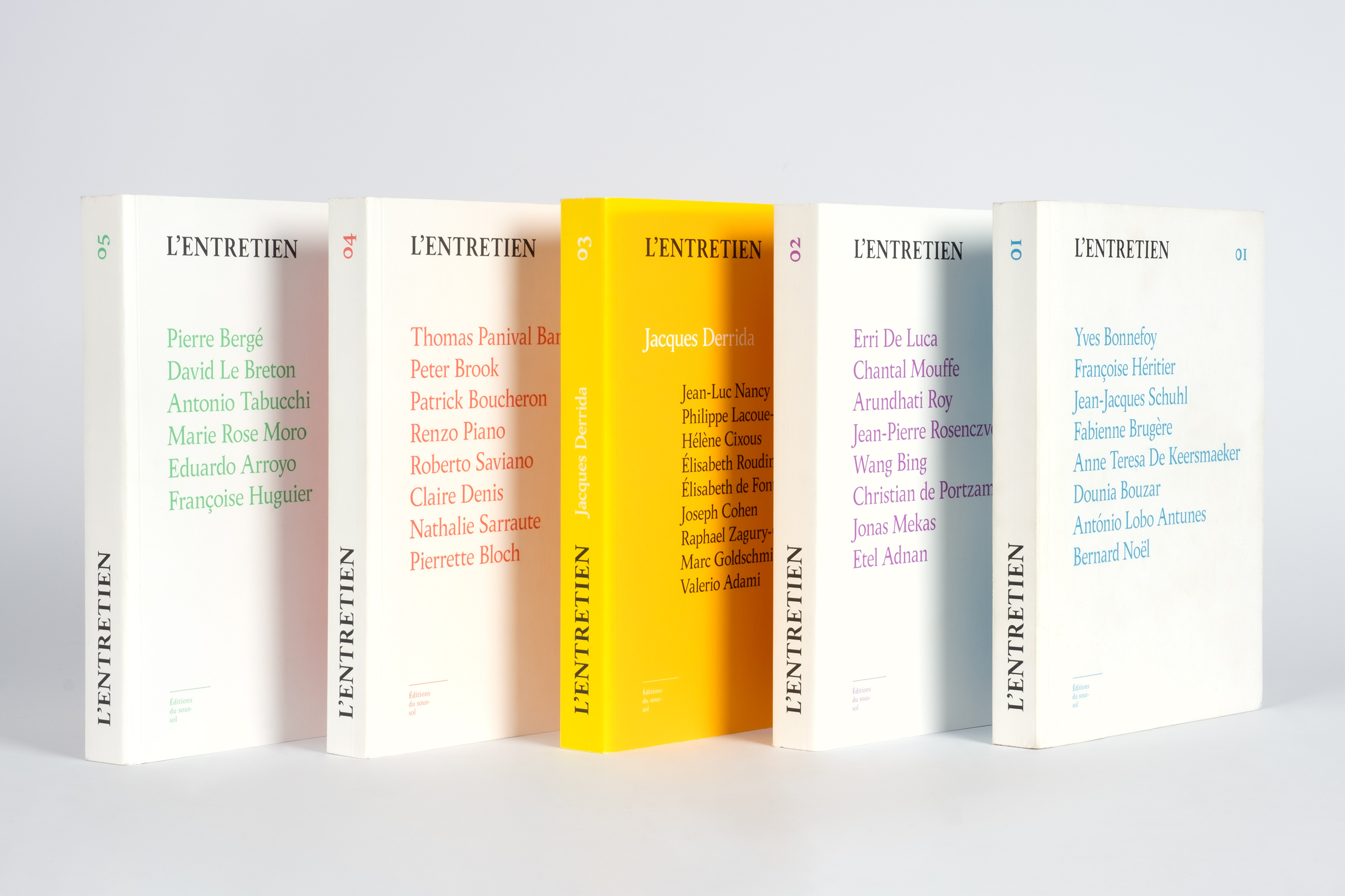 Éditions du Sous-Sol —Collections GR20 design graphique signaletique paris branding graphic fashion food drinks culture luxury architecture