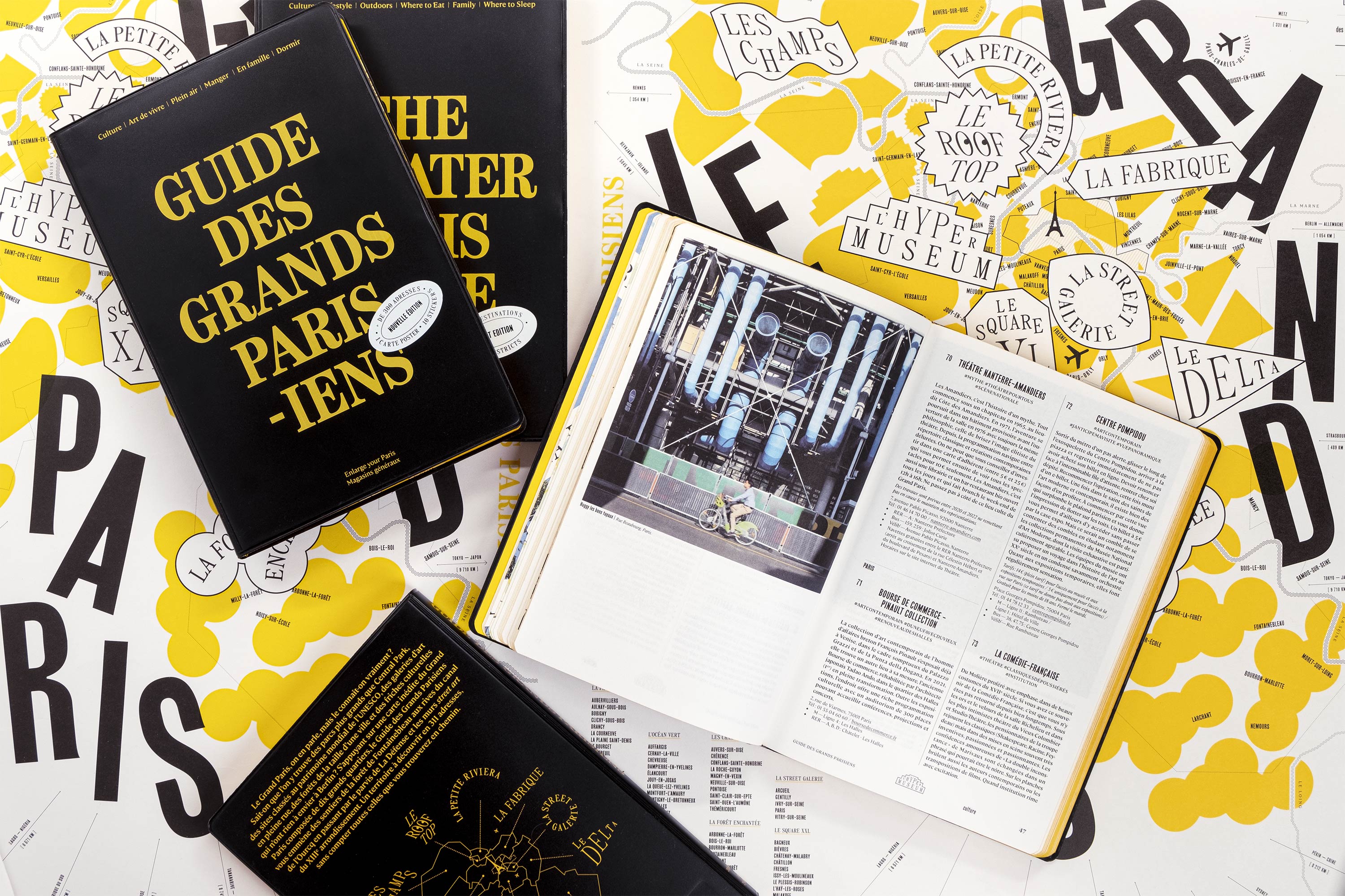 Guide des Grands Parisiens #2 GR20 design graphique signaletique paris branding graphic fashion food drinks culture luxury architecture