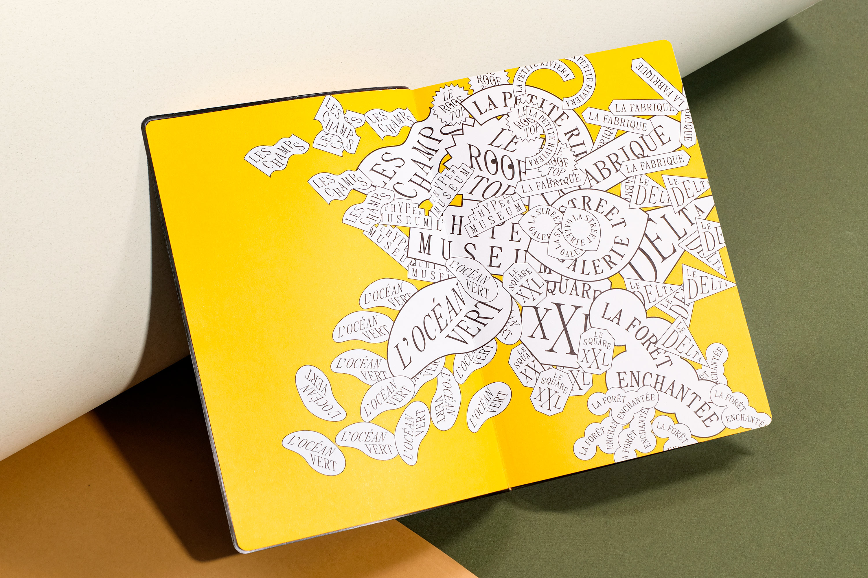 Guide des Grands Parisiens #2 GR20 design graphique signaletique paris branding graphic fashion food drinks culture luxury architecture