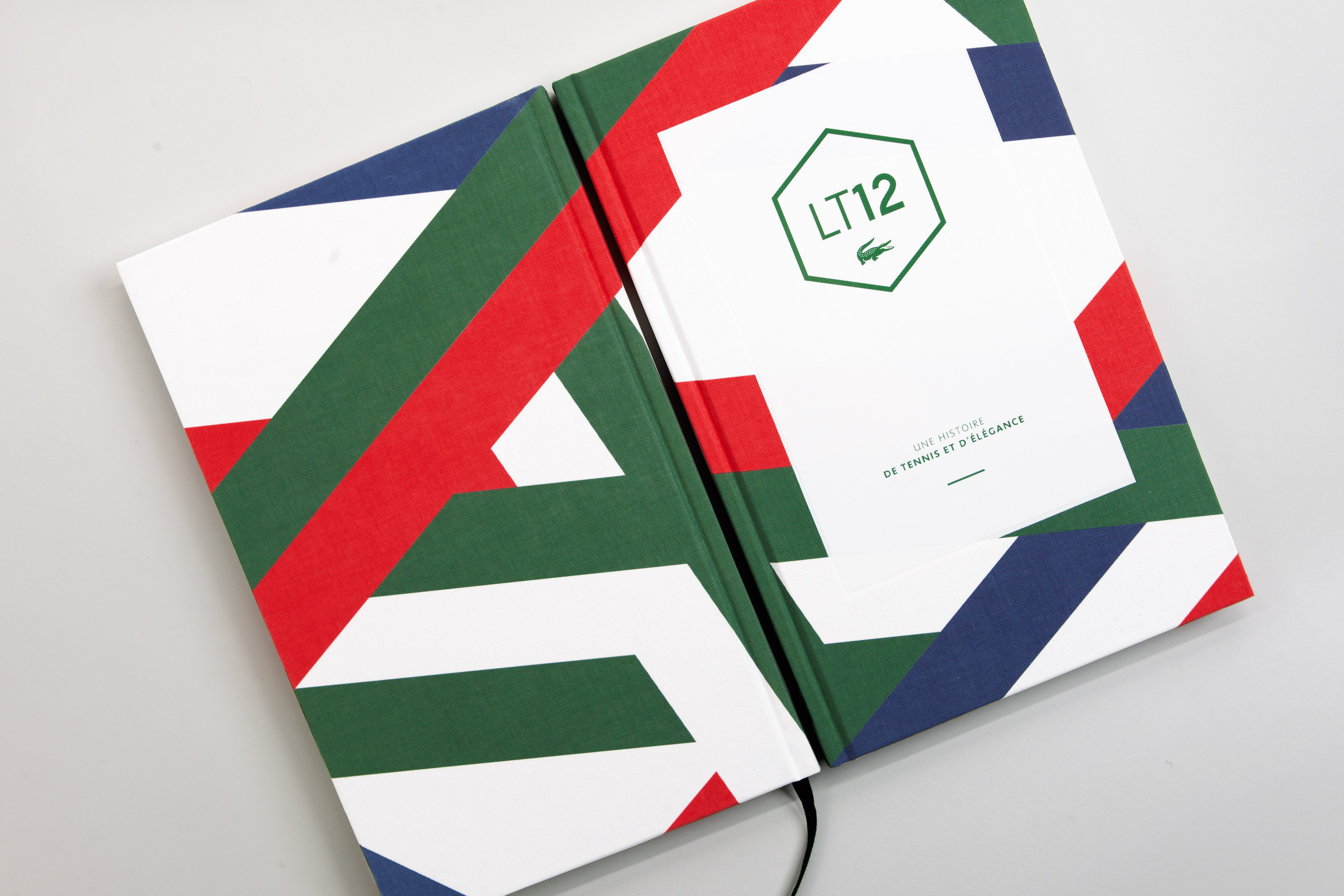 Lacoste LT12 GR20 design graphique signaletique paris branding graphic fashion food drinks culture luxury architecture 