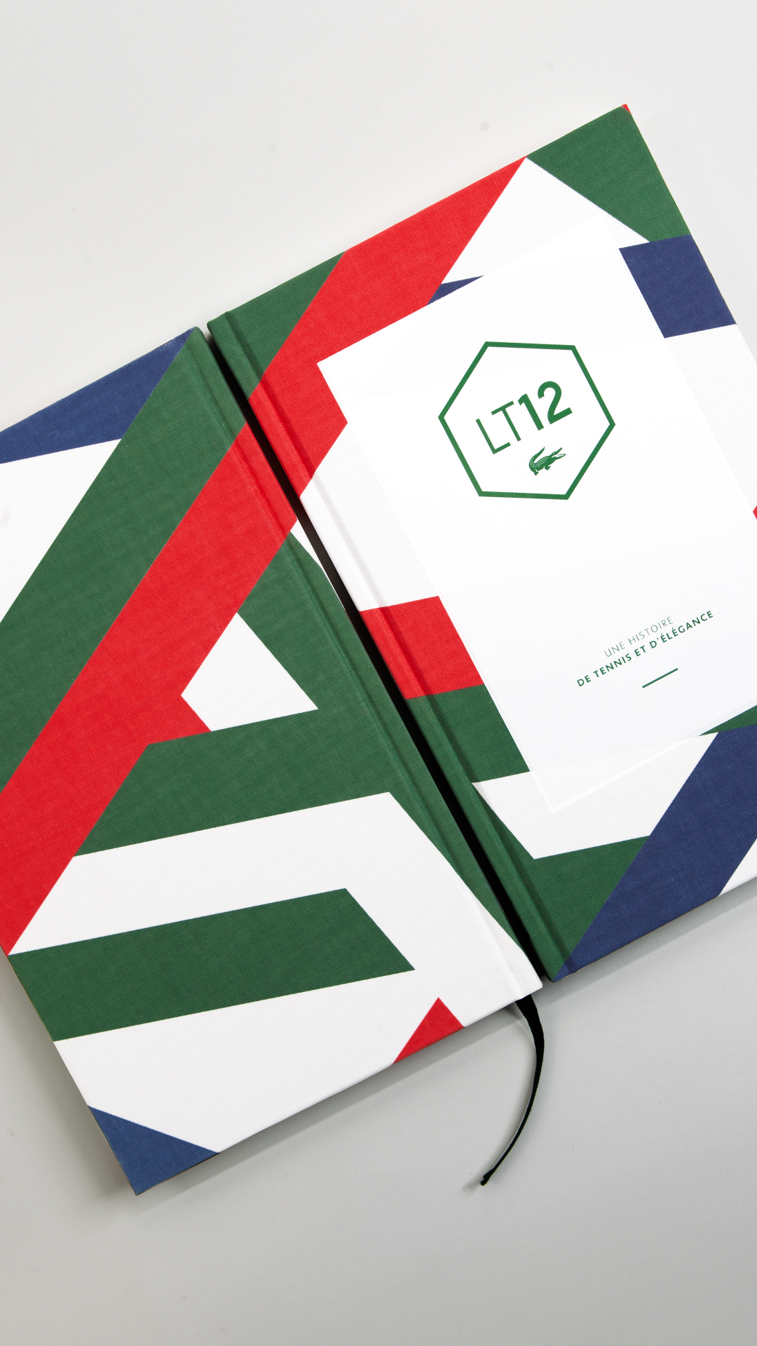 Lacoste LT12 GR20 design graphique signaletique paris branding graphic fashion food drinks culture luxury architecture