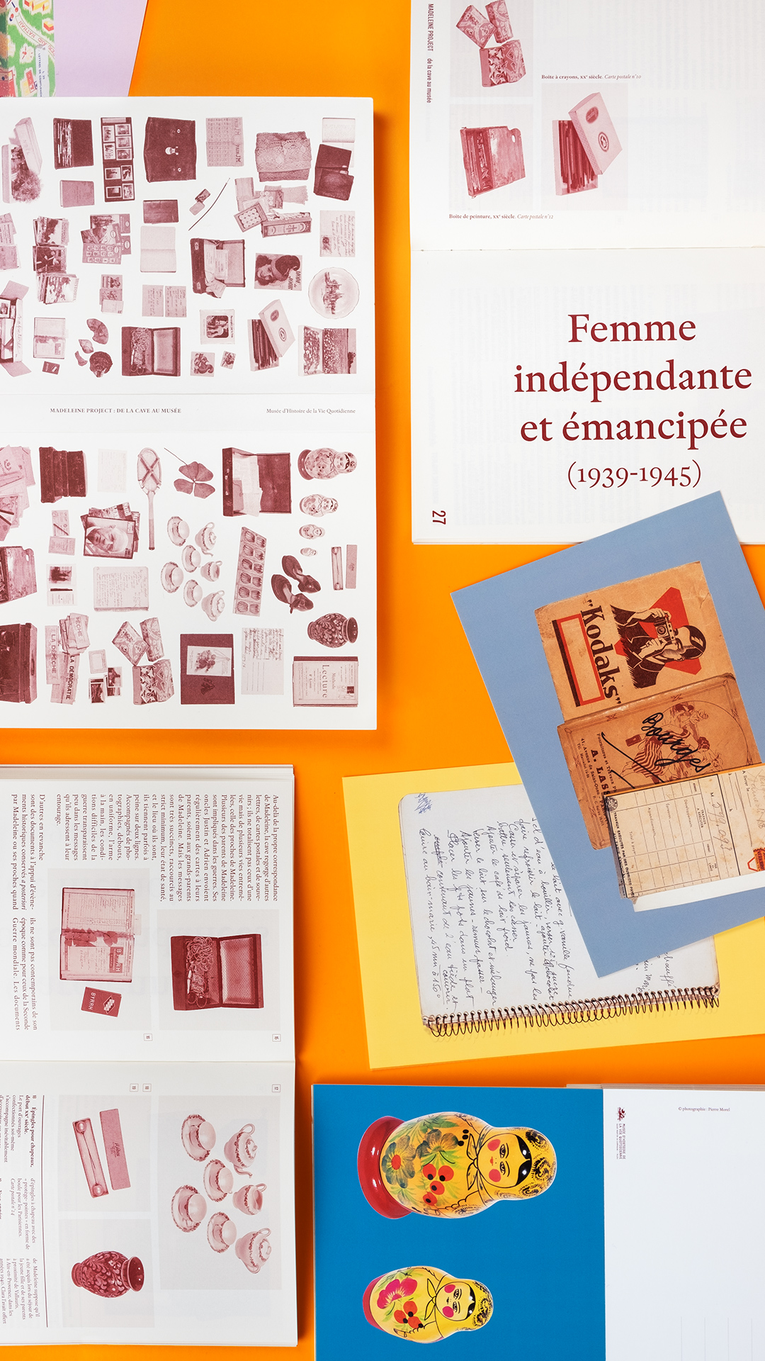 Madeleine GR20 design graphique signaletique paris branding graphic fashion food drinks culture luxury architecture