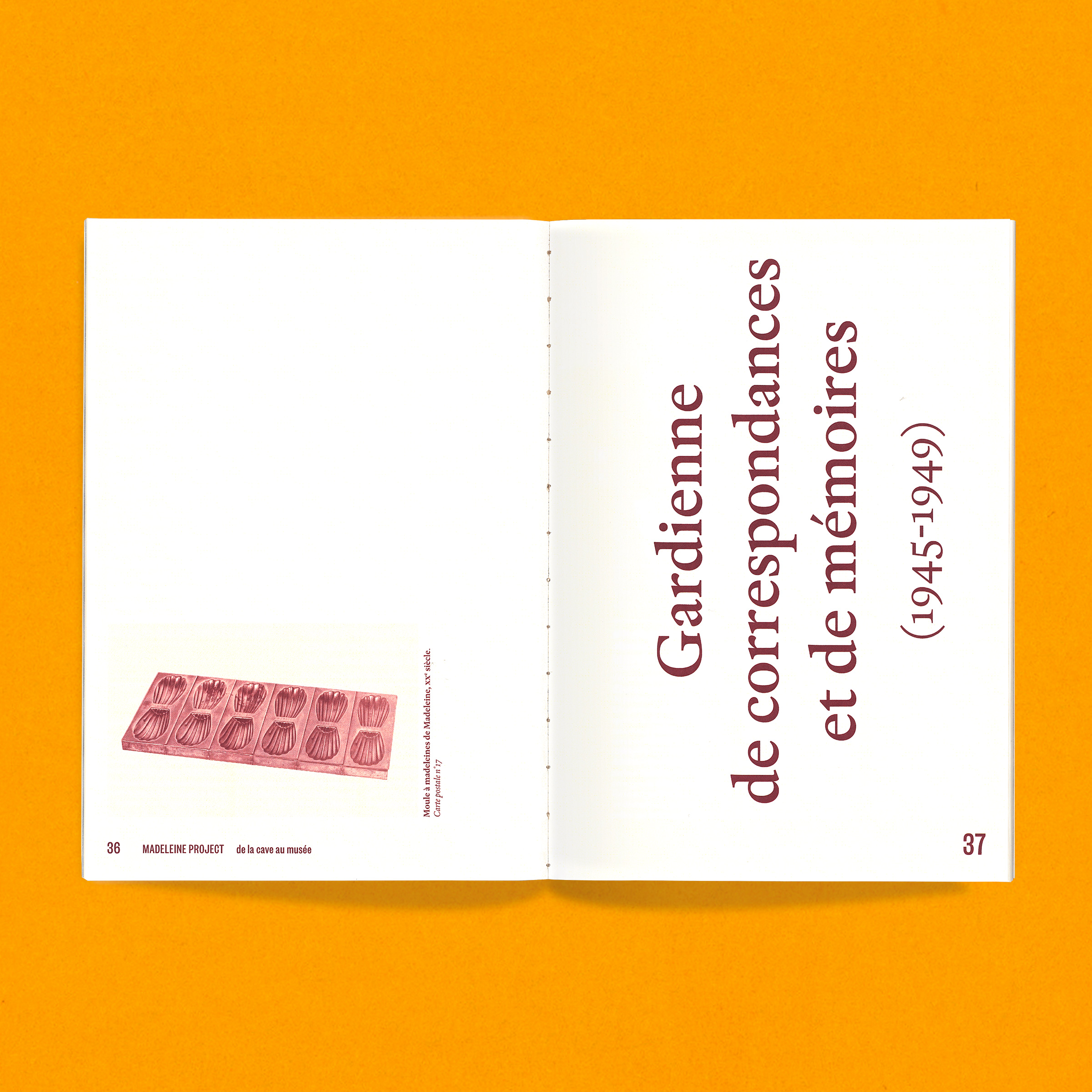 Madeleine GR20 design graphique signaletique paris branding graphic fashion food drinks culture luxury architecture