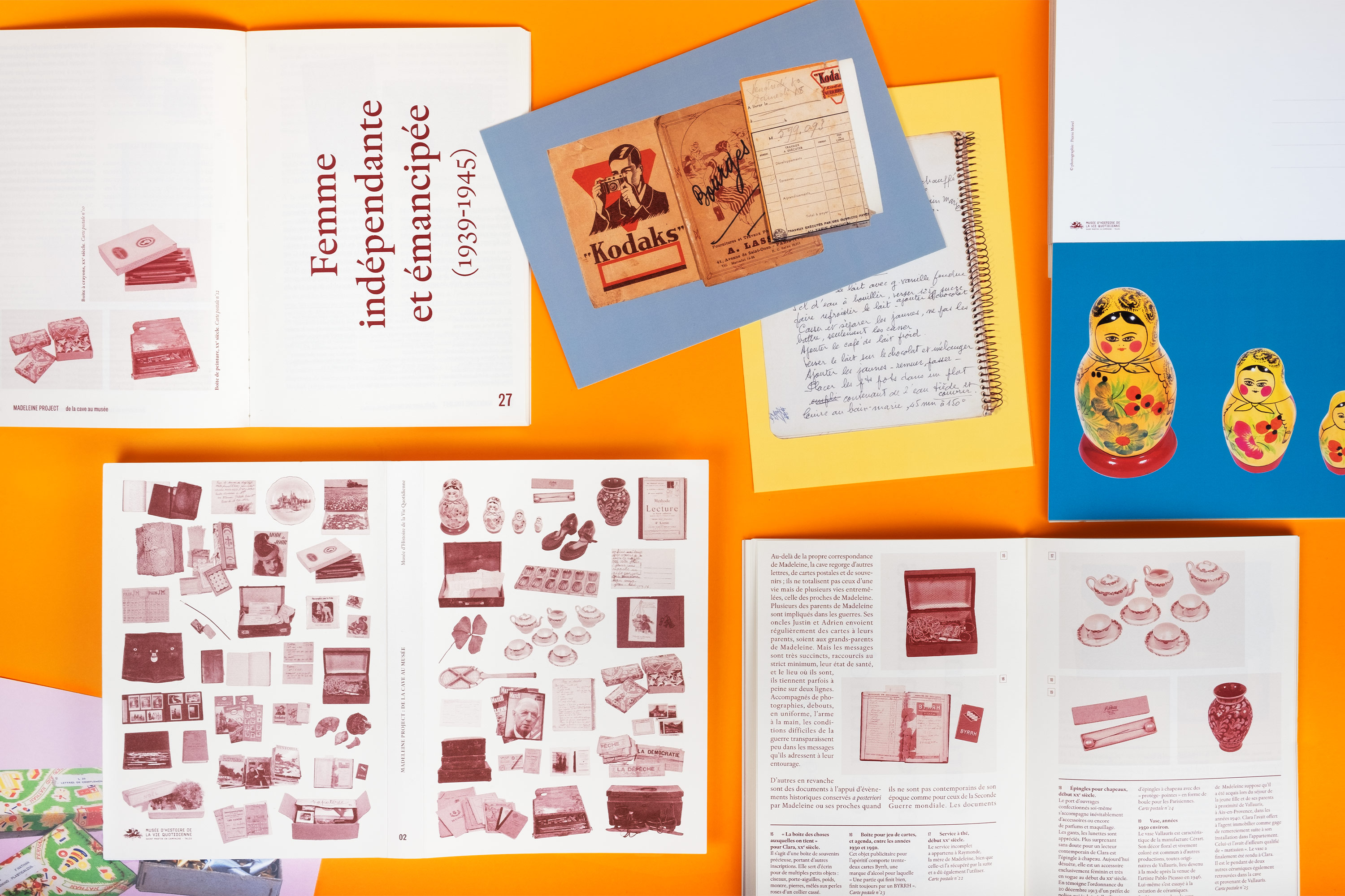 Madeleine GR20 design graphique signaletique paris branding graphic fashion food drinks culture luxury architecture