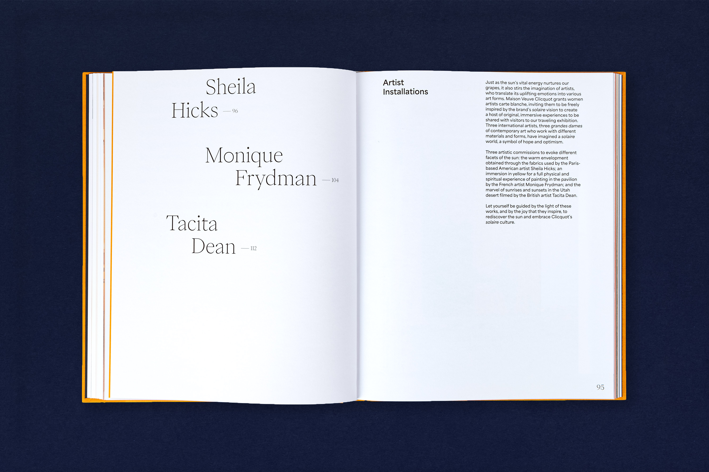 Veuve Cliquot, Solaire Culture —Catalog GR20 design graphique signaletique paris branding graphic fashion food drinks culture luxury architecture