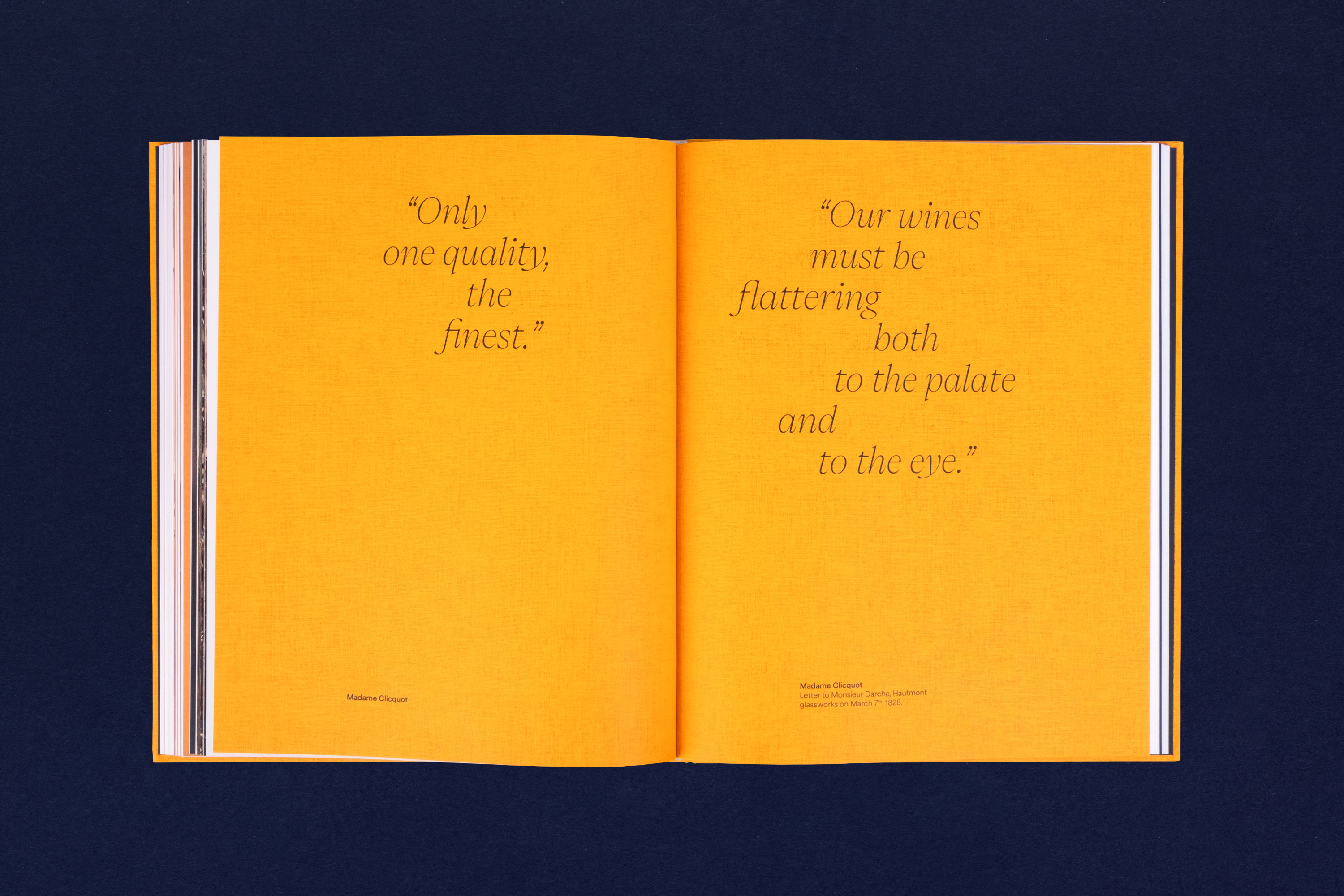 Veuve Cliquot, Solaire Culture —Catalog GR20 design graphique signaletique paris branding graphic fashion food drinks culture luxury architecture