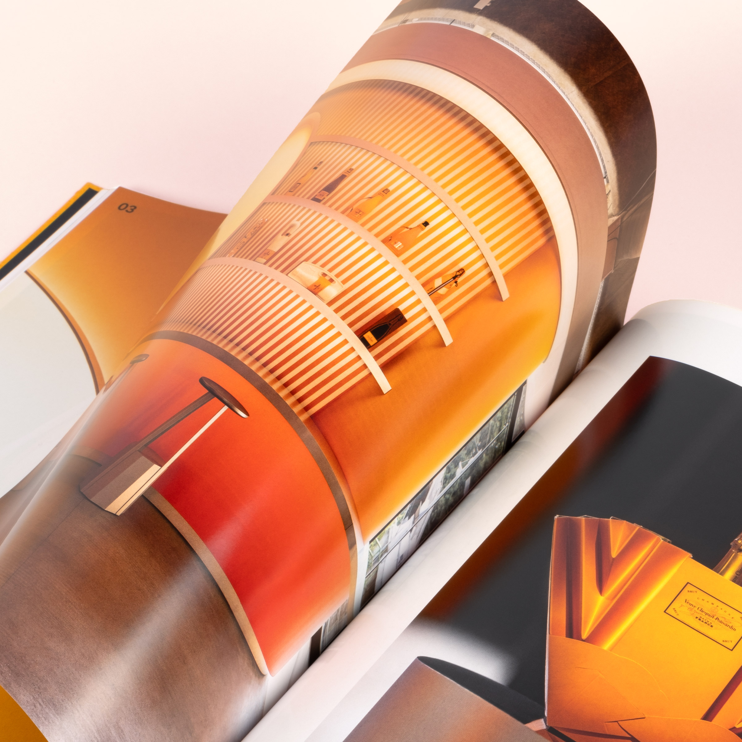 Veuve Cliquot, Solaire Culture —Catalog GR20 design graphique signaletique paris branding graphic fashion food drinks culture luxury architecture