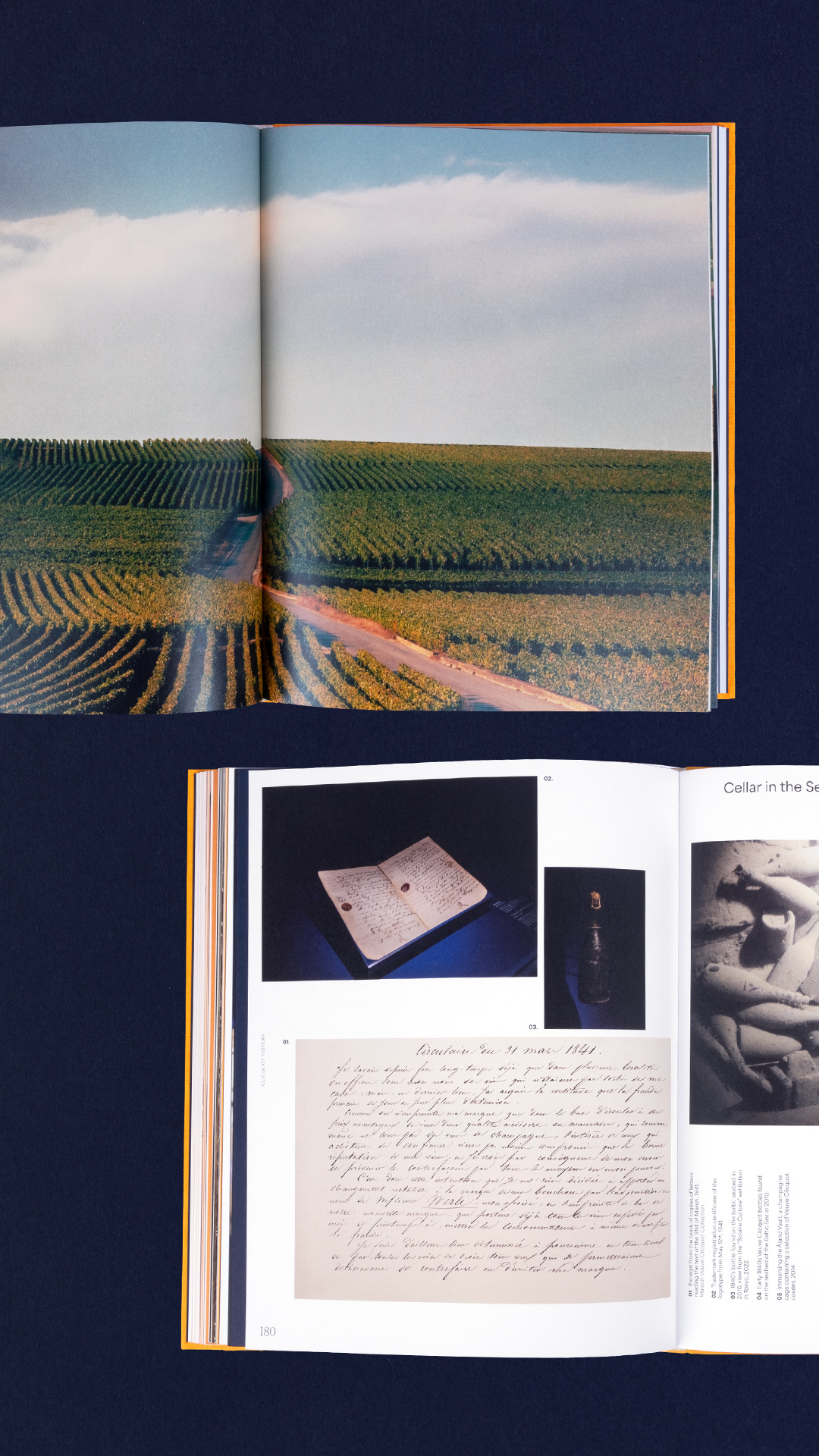 Veuve Cliquot, Solaire Culture —Catalog GR20 design graphique signaletique paris branding graphic fashion food drinks culture luxury architecture