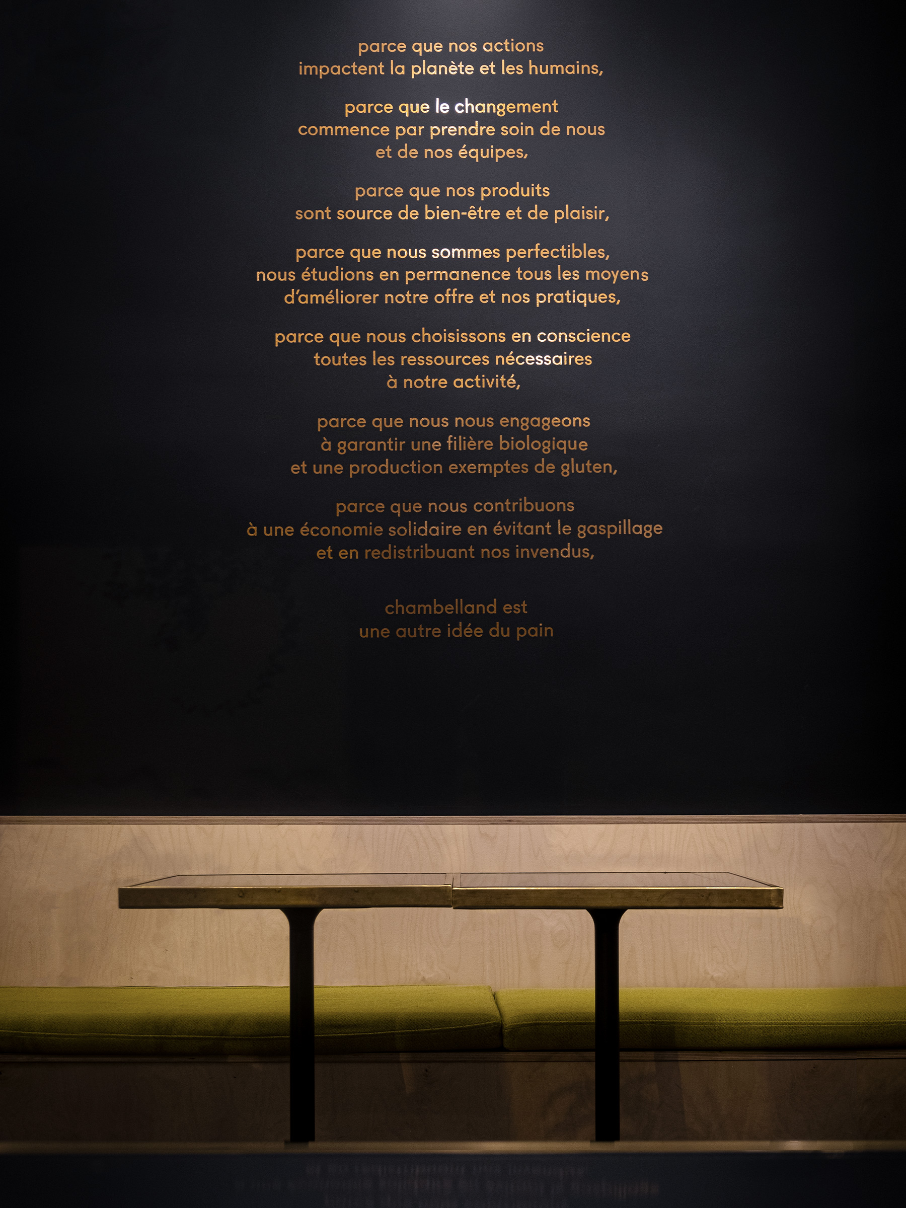 Chambelland GR20 design graphique signaletique paris branding graphic fashion food drinks culture luxury architecture