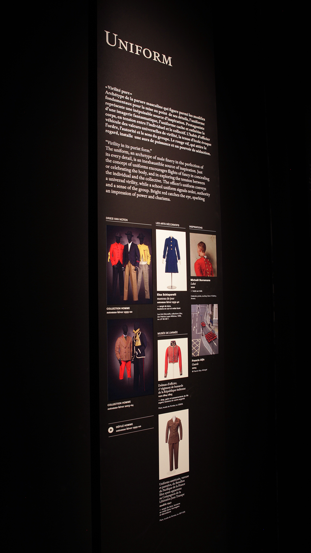 Dries Van Noten GR20 design graphique signaletique paris branding graphic fashion food drinks culture luxury architecture