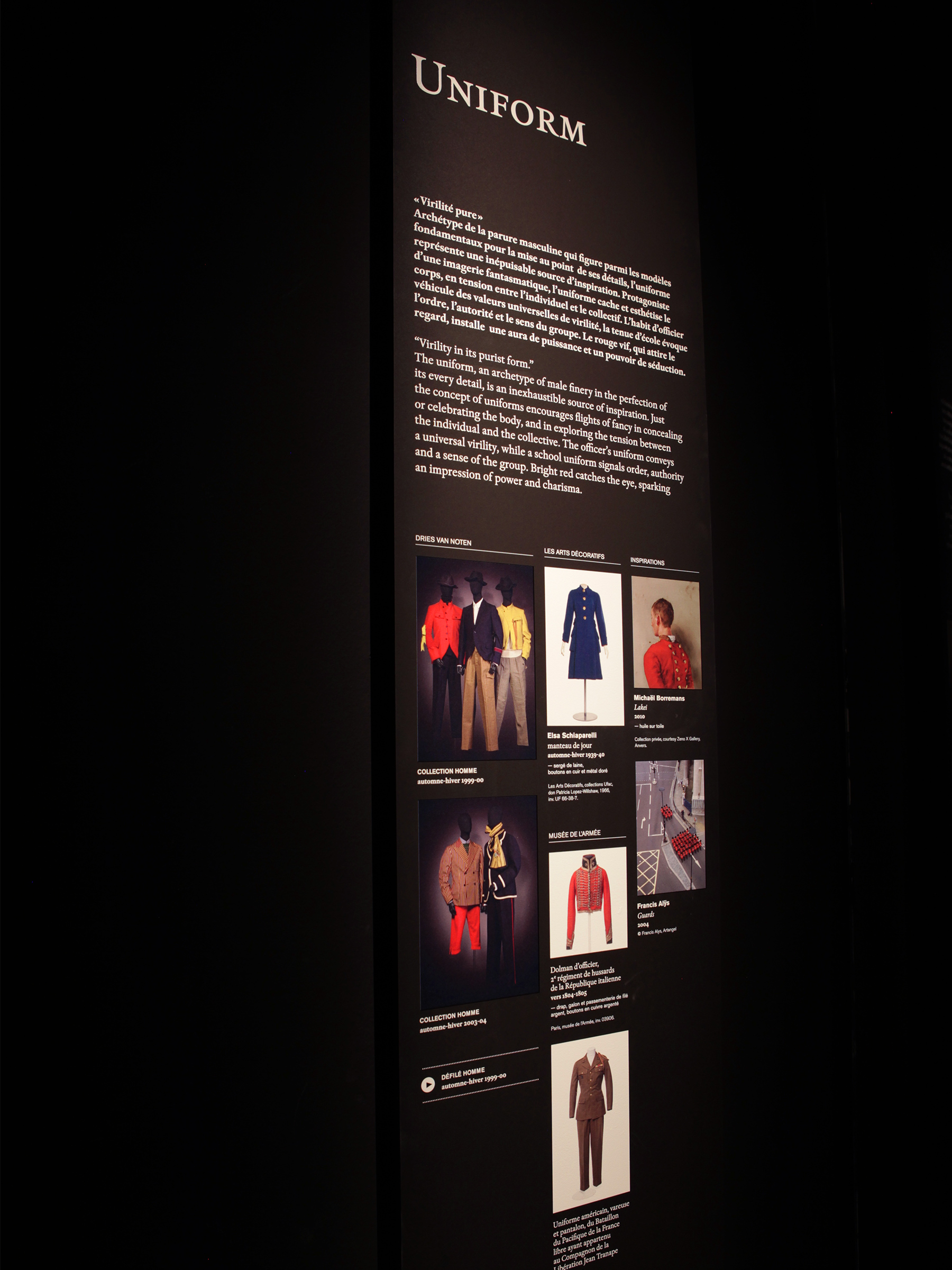 Dries Van Noten GR20 design graphique signaletique paris branding graphic fashion food drinks culture luxury architecture