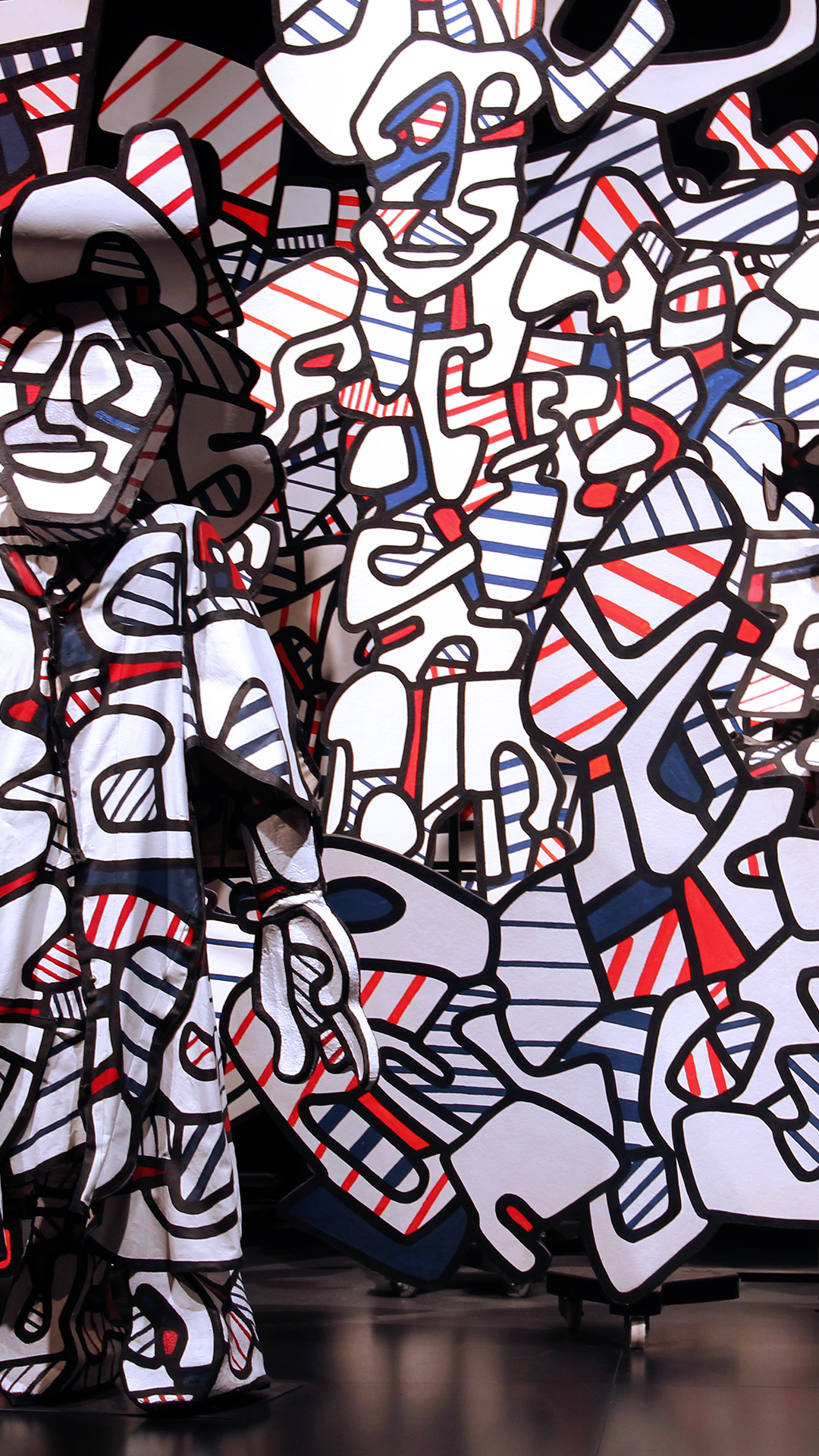 Dubuffet, Coucou Bazar GR20 design graphique signaletique paris branding graphic fashion food drinks culture luxury architecture