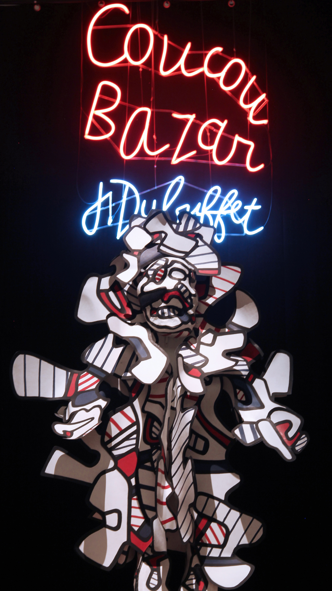 Dubuffet, Coucou Bazar GR20 design graphique signaletique paris branding graphic fashion food drinks culture luxury architecture