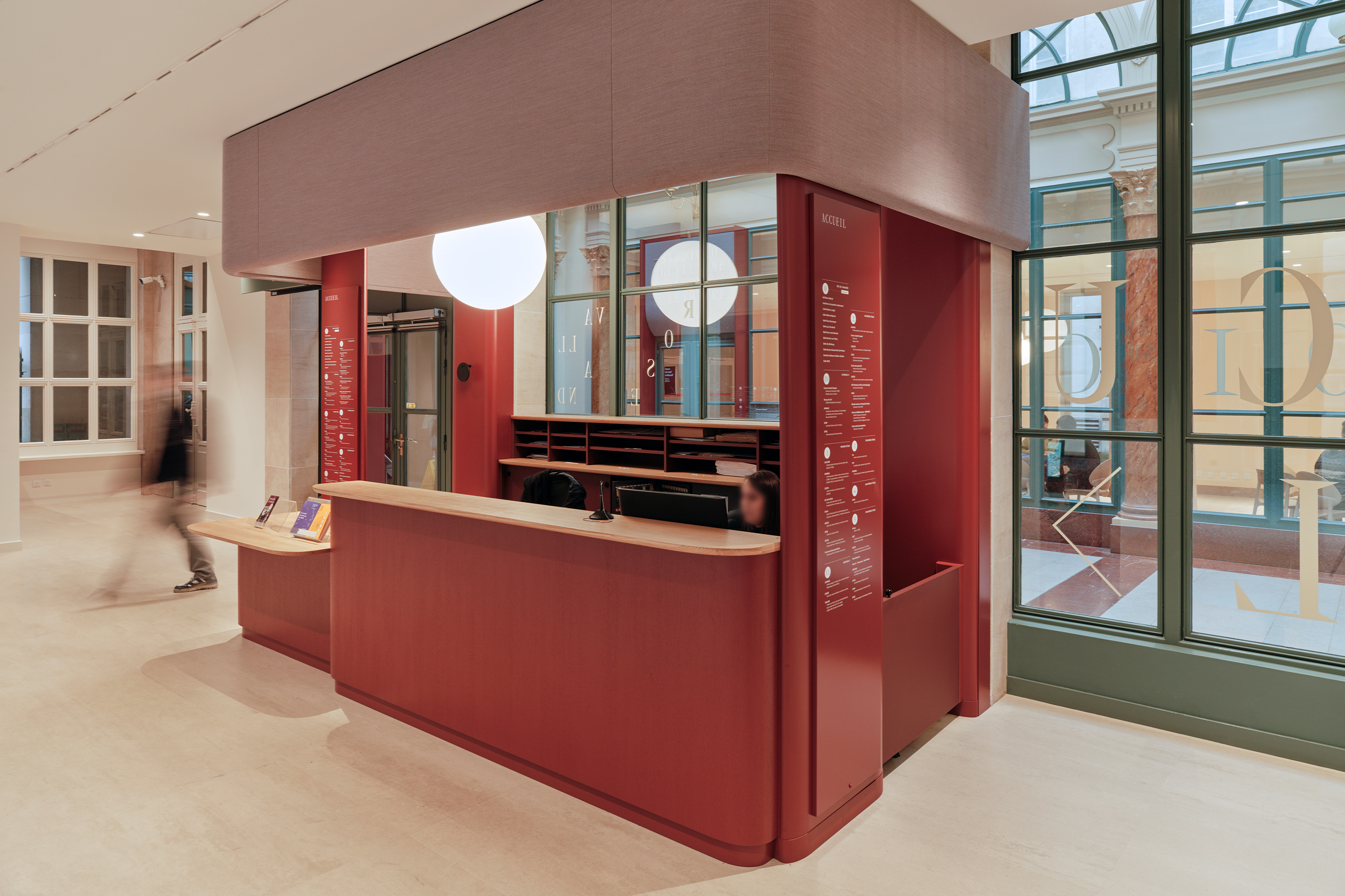 Institut national d'histoire de l'art GR20 design graphique signaletique paris branding graphic fashion food drinks culture luxury architecture