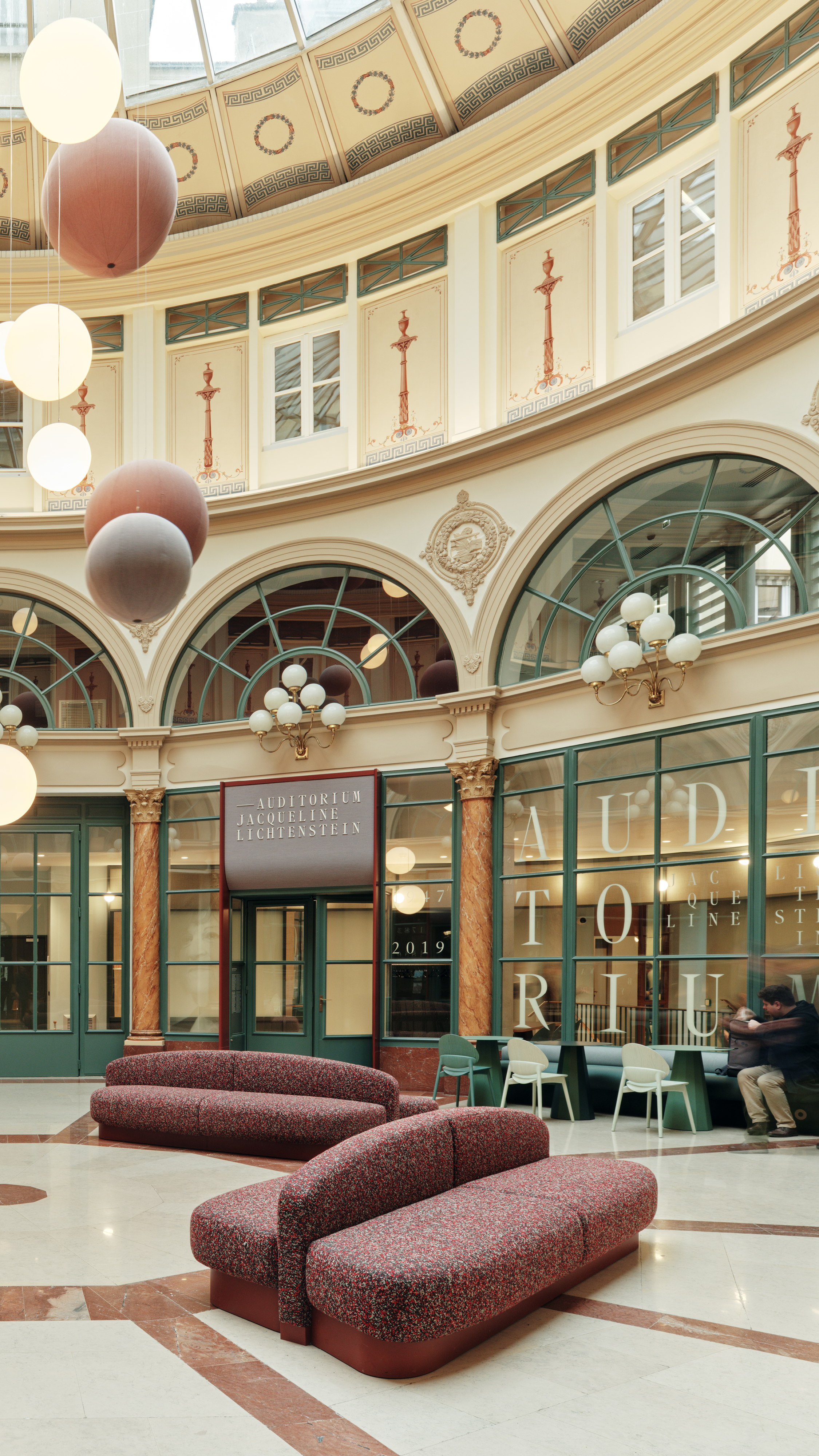 Institut national d'histoire de l'art GR20 design graphique signaletique paris branding graphic fashion food drinks culture luxury architecture