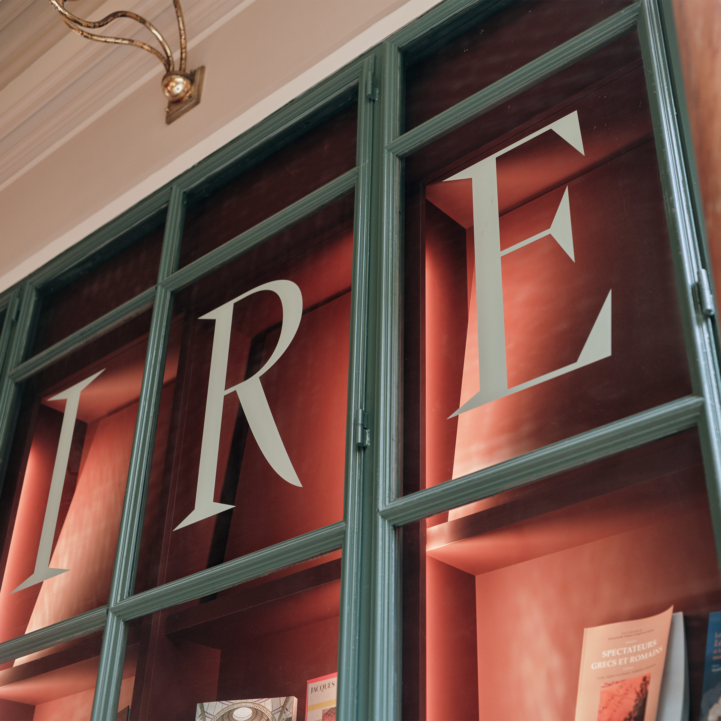Institut national d'histoire de l'art GR20 design graphique signaletique paris branding graphic fashion food drinks culture luxury architecture
