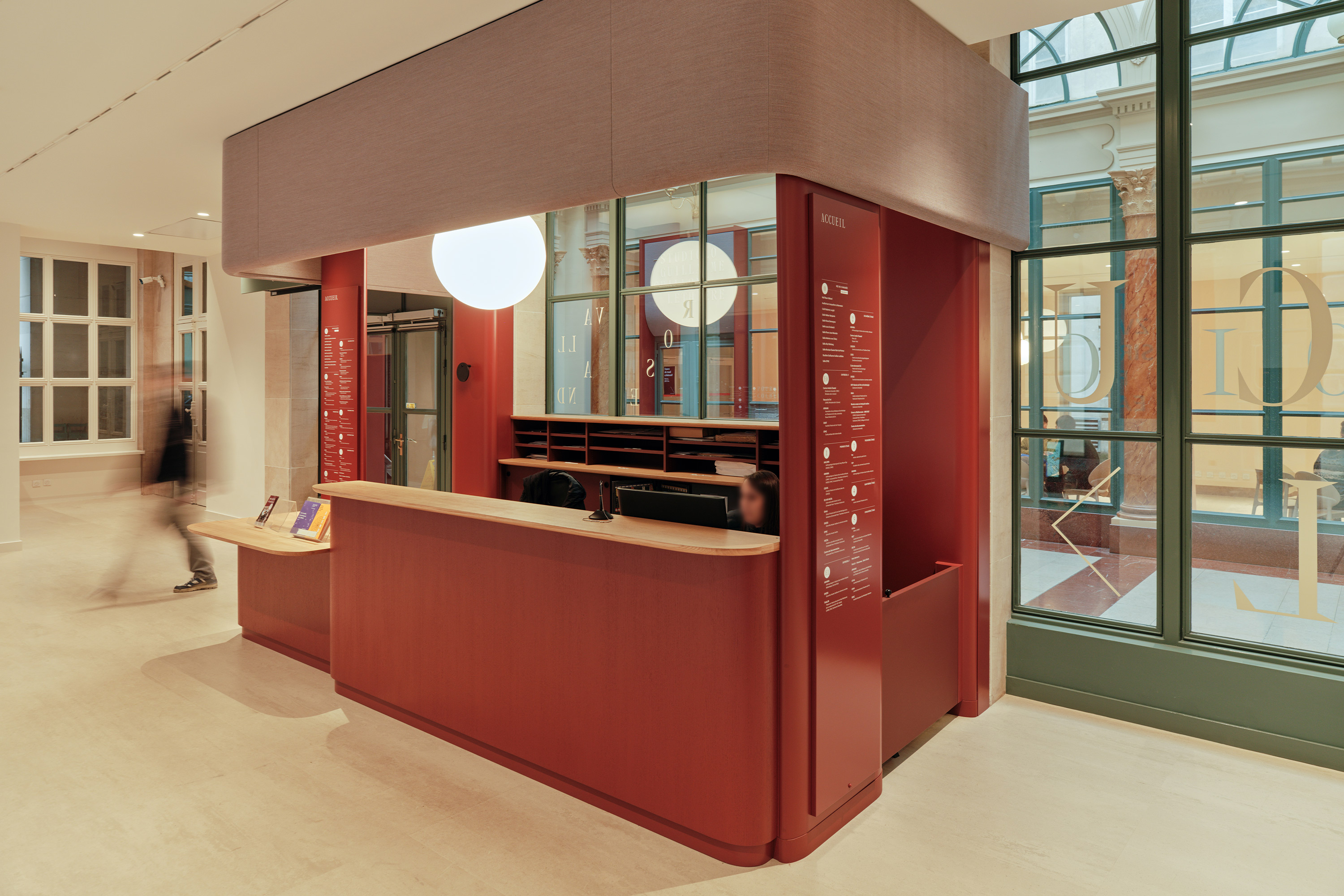 Institut national d'histoire de l'art GR20 design graphique signaletique paris branding graphic fashion food drinks culture luxury architecture 