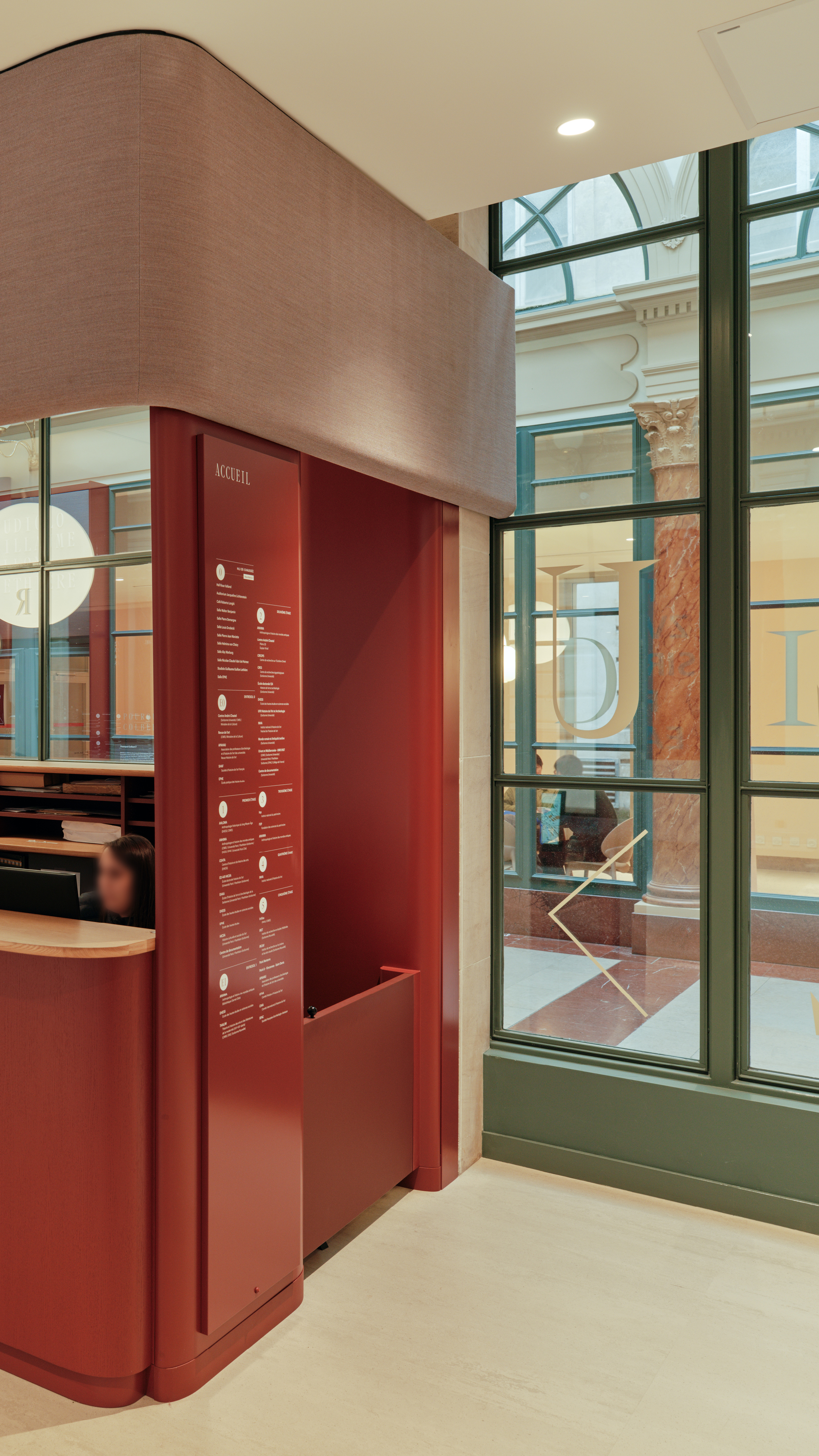 Institut national d'histoire de l'art GR20 design graphique signaletique paris branding graphic fashion food drinks culture luxury architecture 