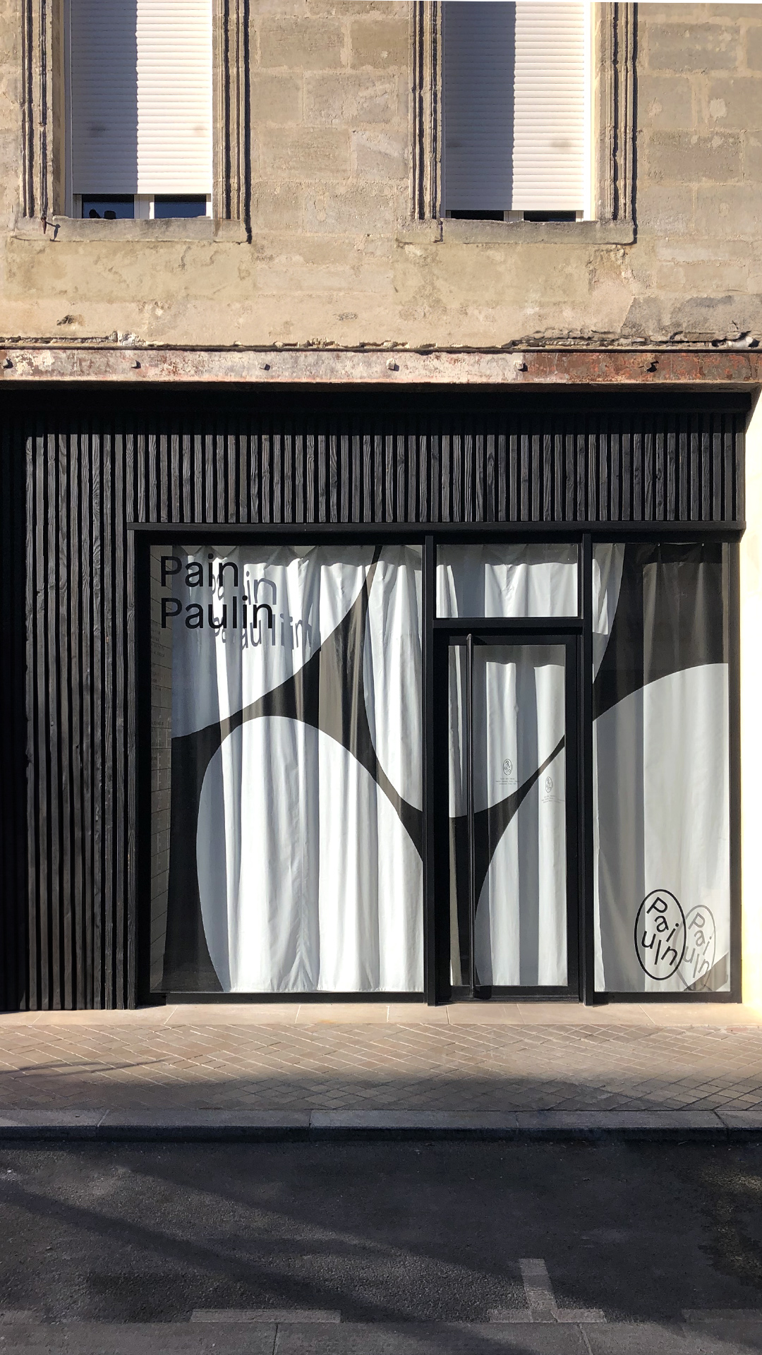 Pain paulin —Boutiques GR20 design graphique signaletique paris branding graphic fashion food drinks culture luxury architecture