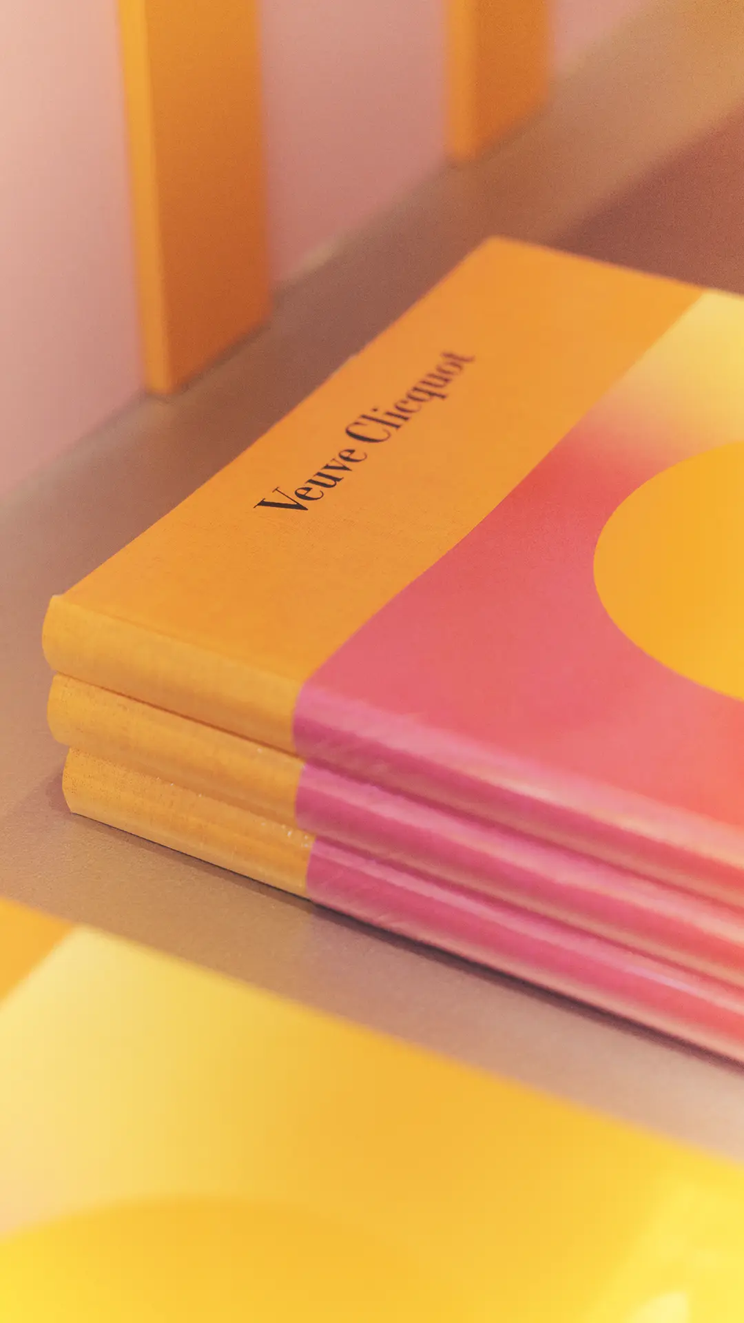 Veuve Clicquot, 250 years —London GR20 design graphique signaletique paris branding graphic fashion food drinks culture luxury architecture