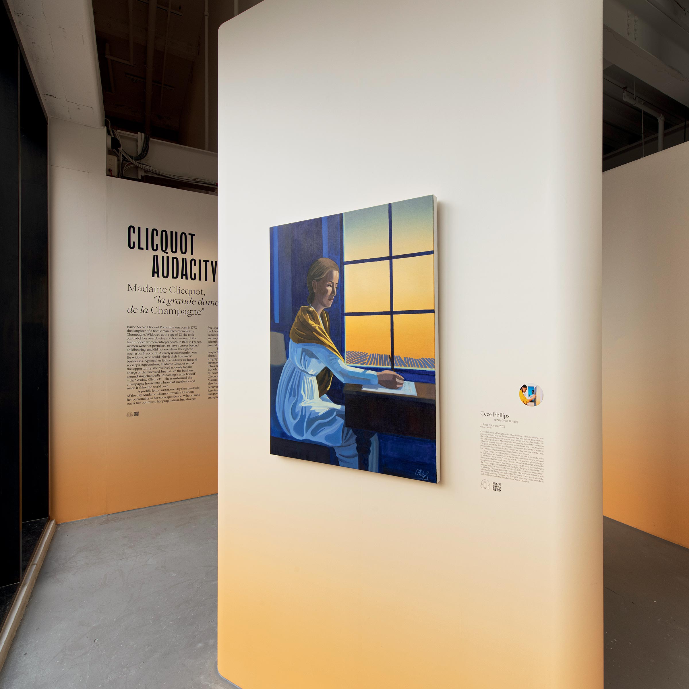 Veuve Clicquot, 250 years —London GR20 design graphique signaletique paris branding graphic fashion food drinks culture luxury architecture