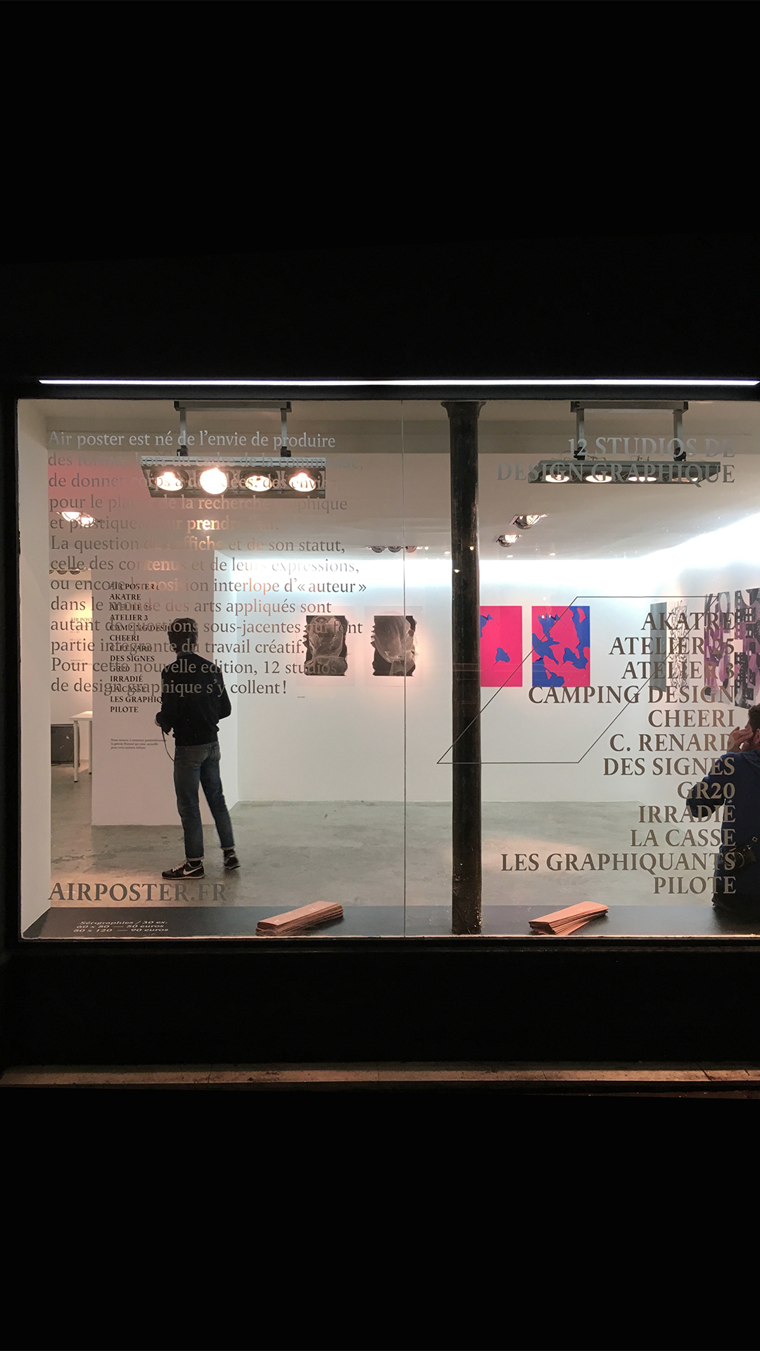 Air Poster GR20 design graphique signaletique paris branding graphic fashion food drinks culture luxury architecture