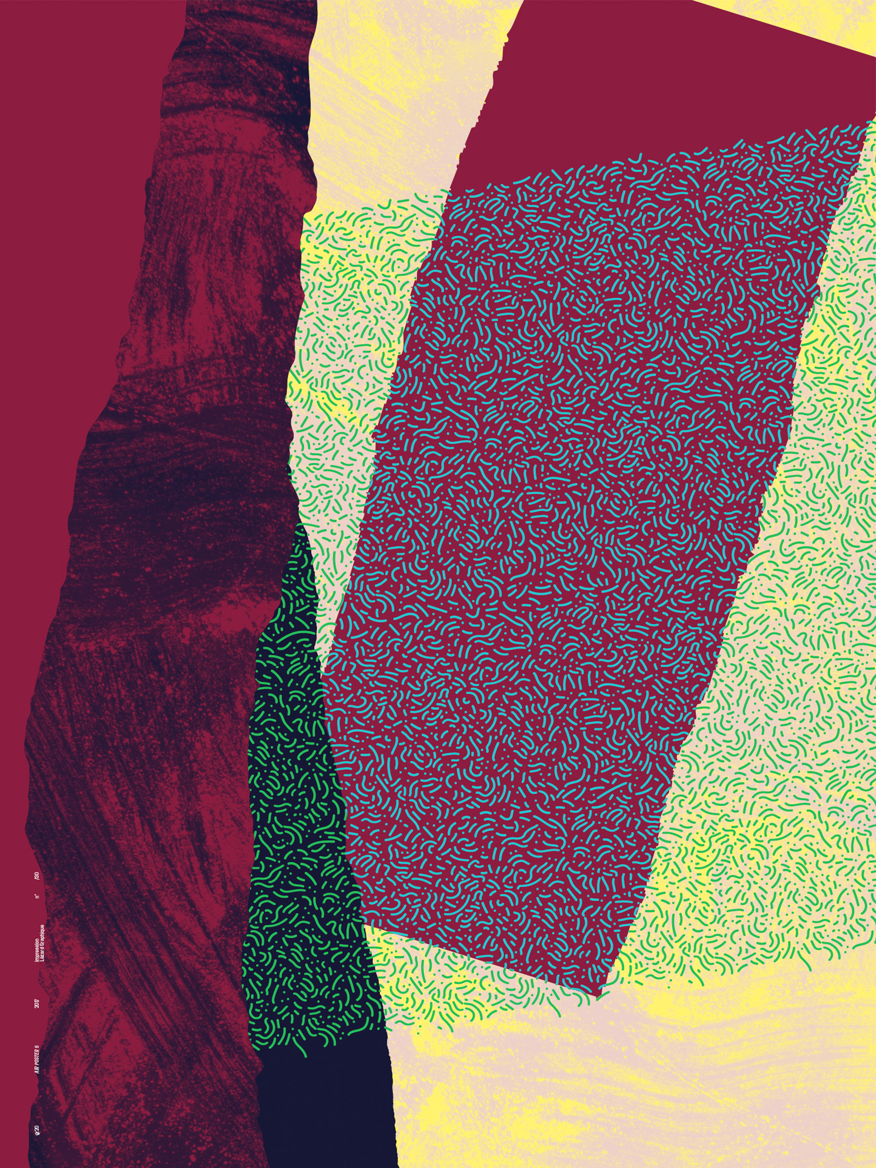 Air Poster GR20 design graphique signaletique paris branding graphic fashion food drinks culture luxury architecture