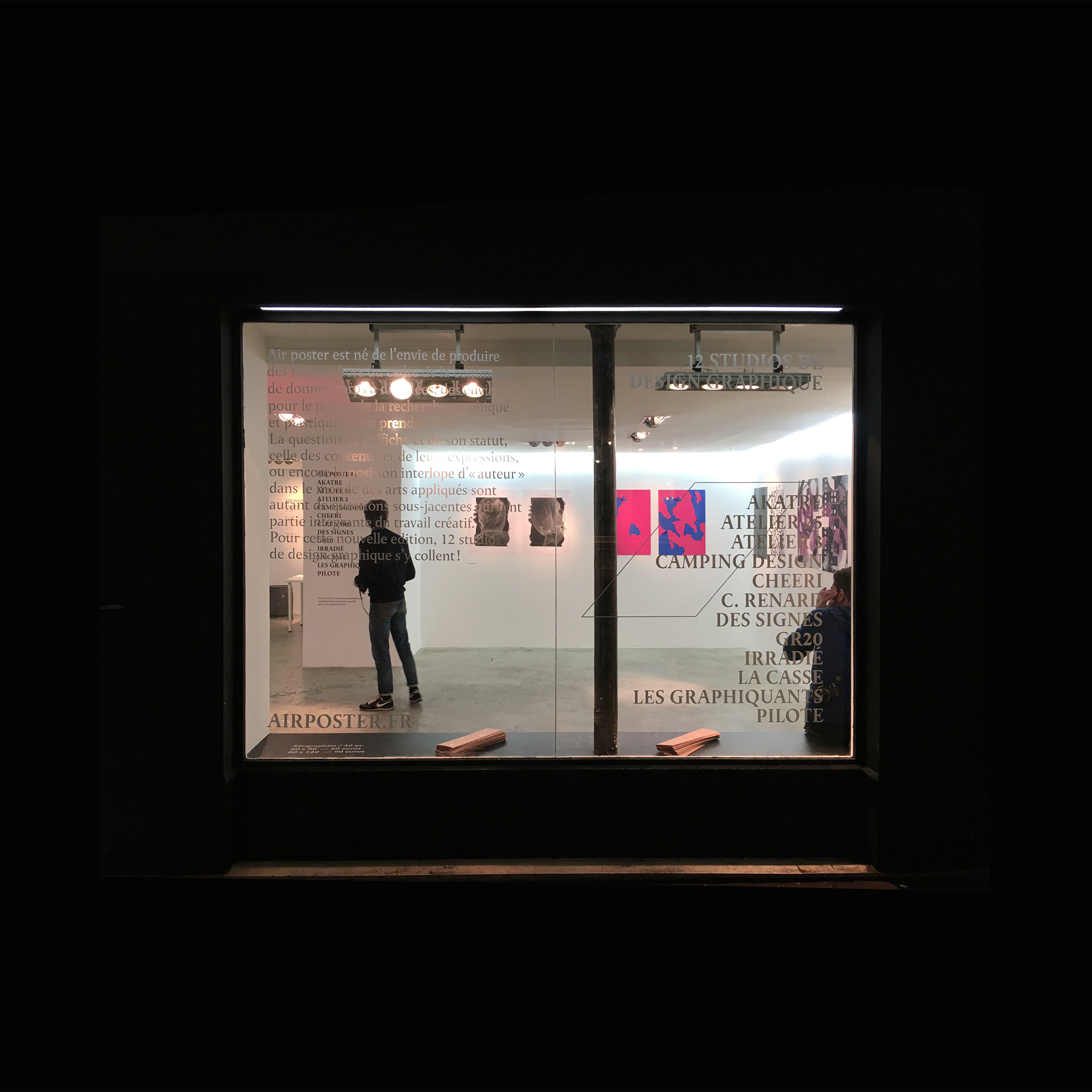 Air Poster GR20 design graphique signaletique paris branding graphic fashion food drinks culture luxury architecture