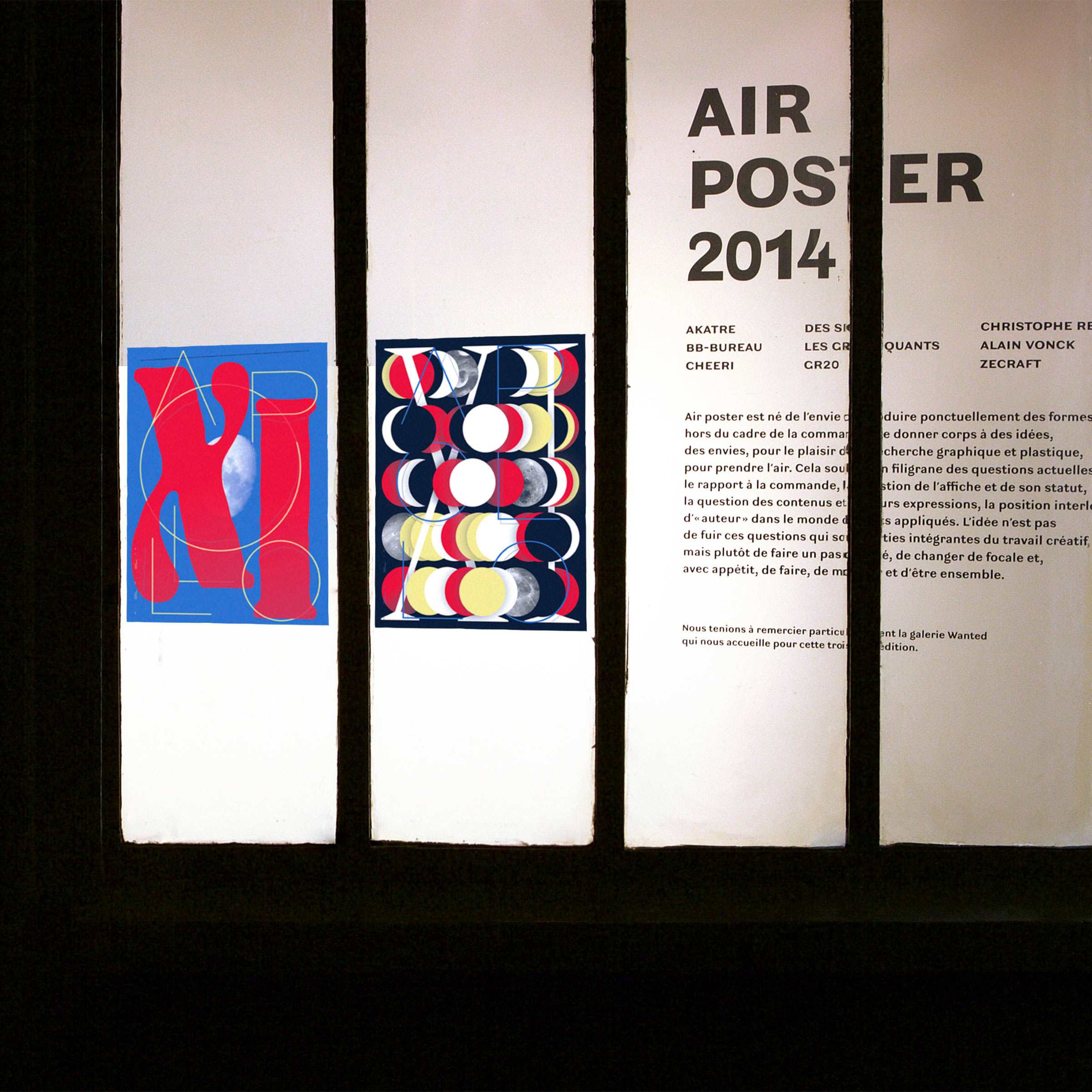 Air Poster GR20 design graphique signaletique paris branding graphic fashion food drinks culture luxury architecture