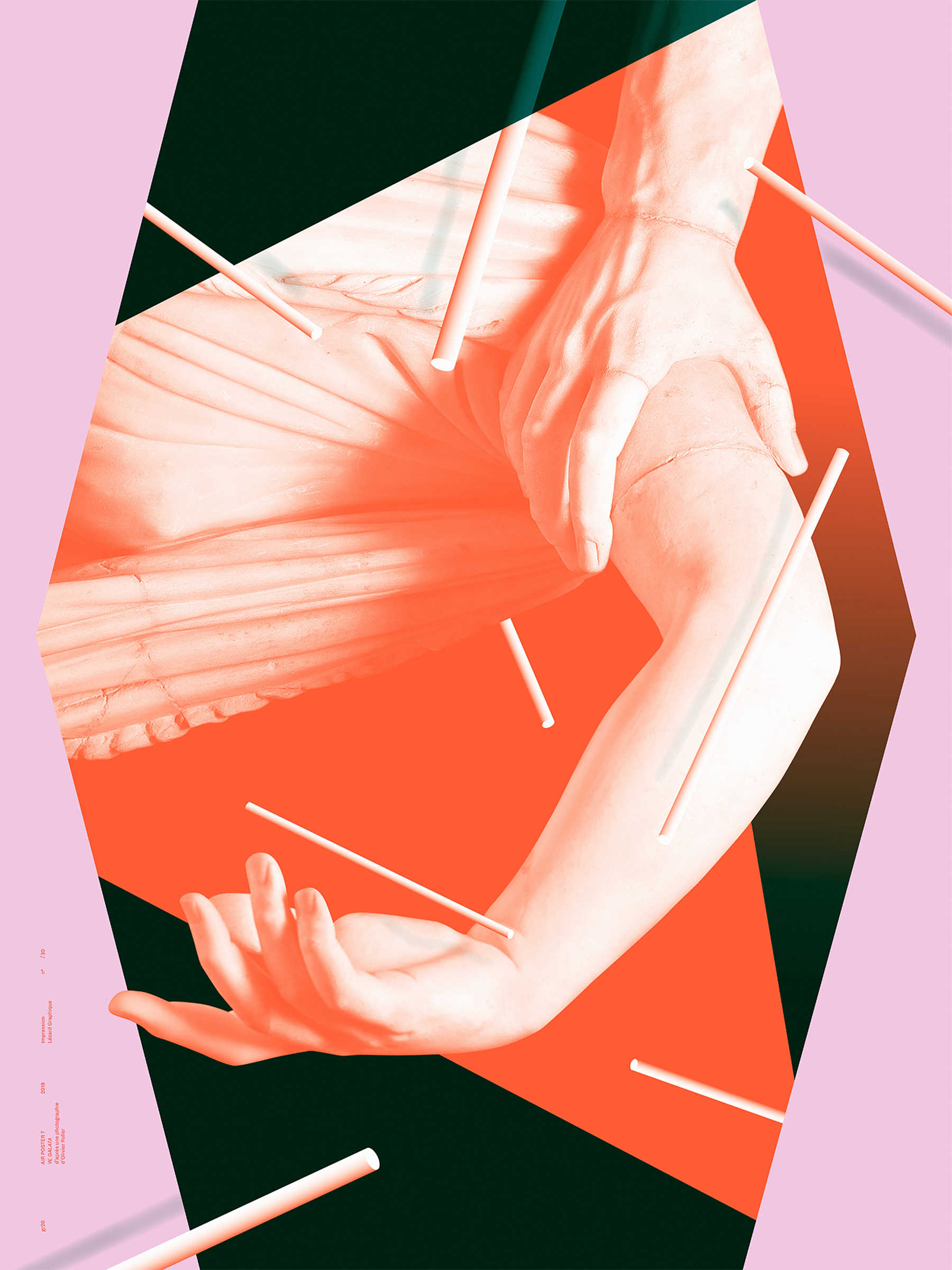 Air Poster GR20 design graphique signaletique paris branding graphic fashion food drinks culture luxury architecture