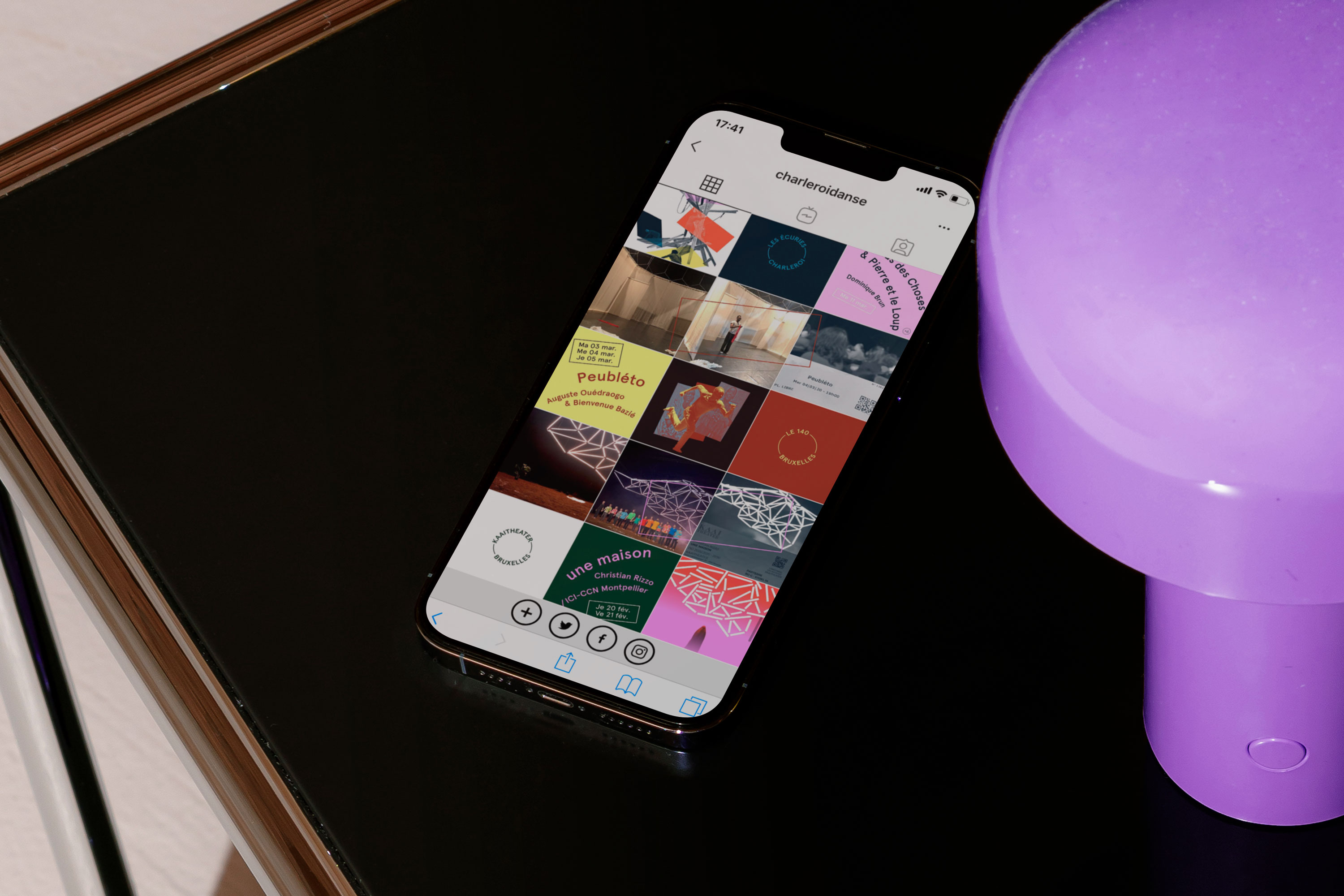 Charleroi Danse —Identité GR20 design graphique signaletique paris branding graphic fashion food drinks culture luxury architecture