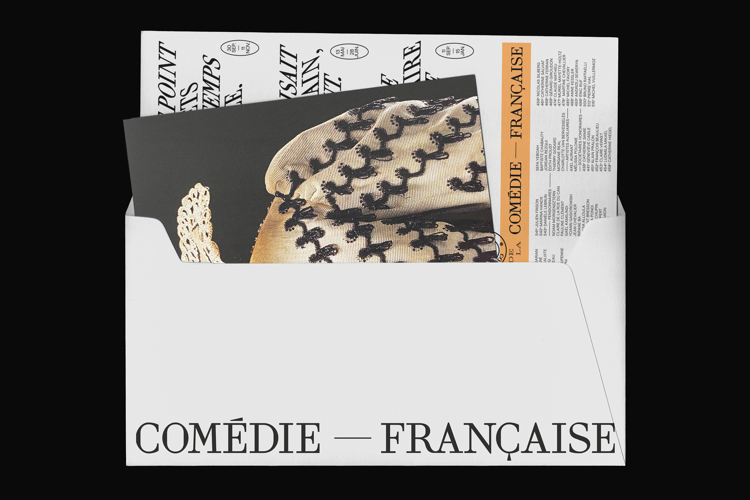 COMÉDIE-FRANÇAISE GR20 design graphique signaletique paris branding graphic fashion food drinks culture luxury architecture