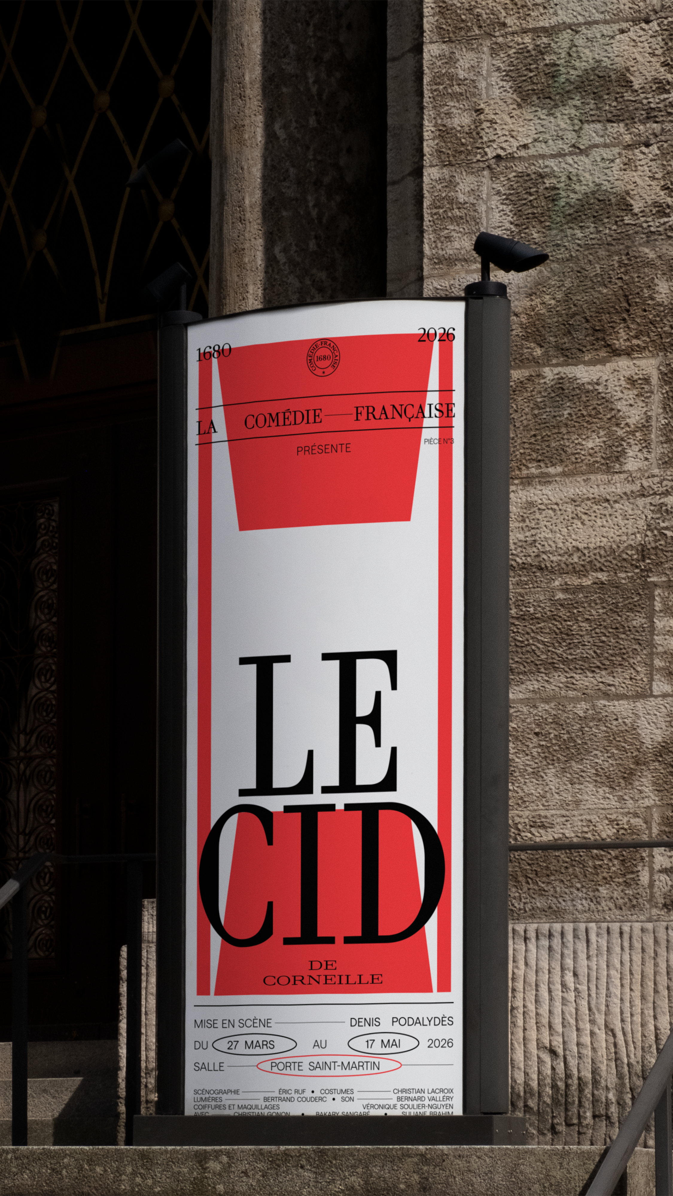 COMÉDIE-FRANÇAISE GR20 design graphique signaletique paris branding graphic fashion food drinks culture luxury architecture