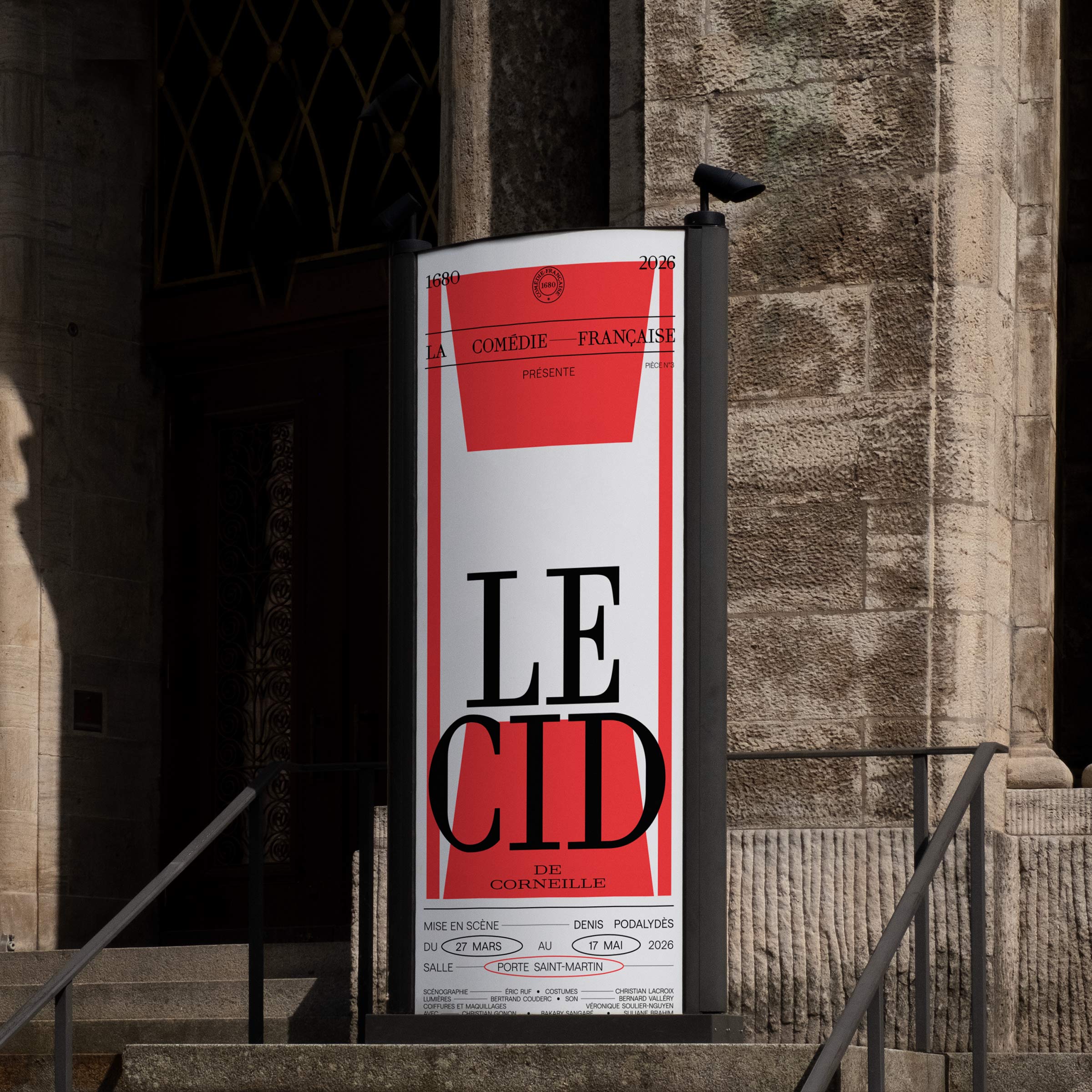 COMÉDIE-FRANÇAISE GR20 design graphique signaletique paris branding graphic fashion food drinks culture luxury architecture