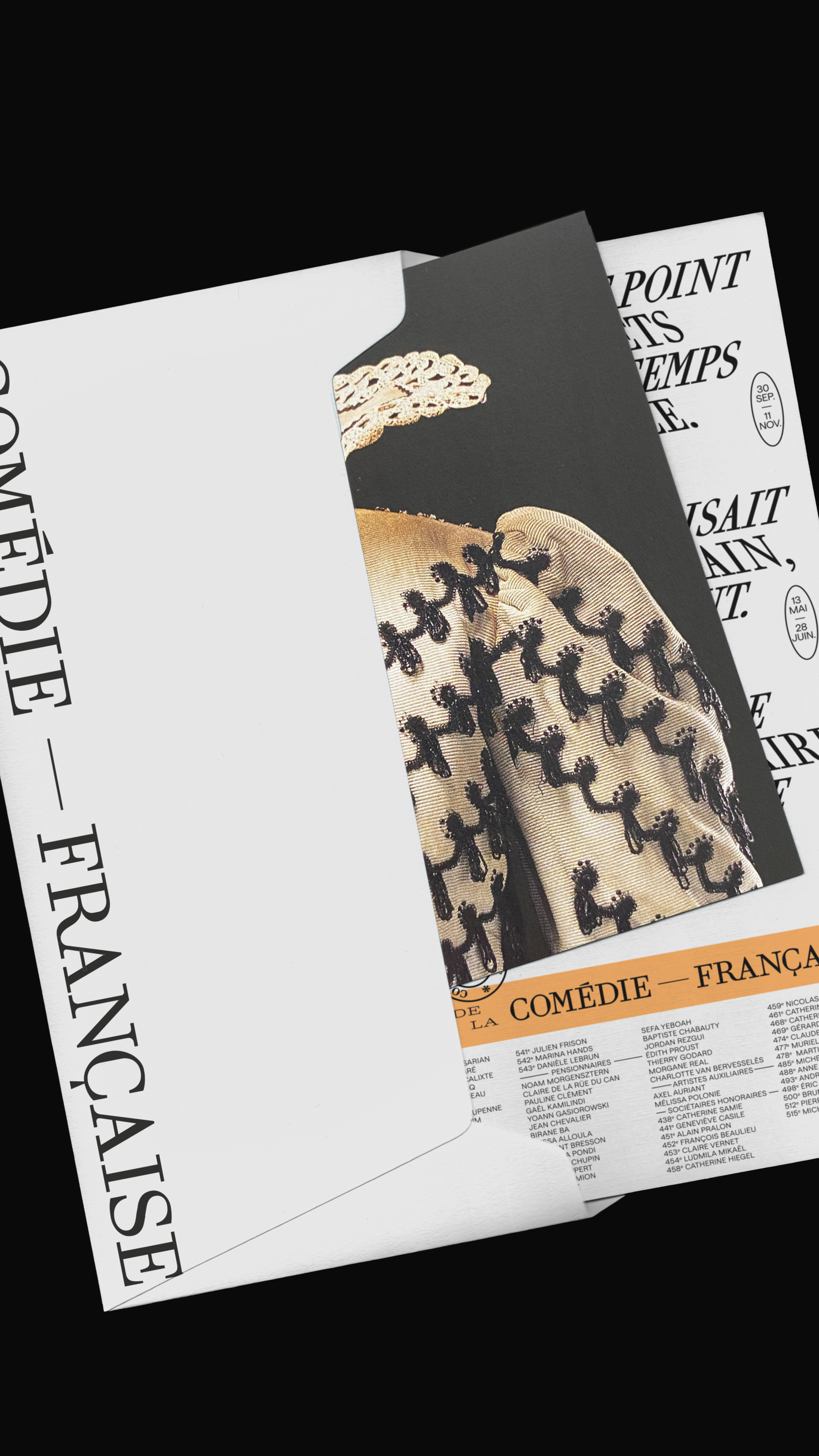 COMÉDIE-FRANÇAISE GR20 design graphique signaletique paris branding graphic fashion food drinks culture luxury architecture