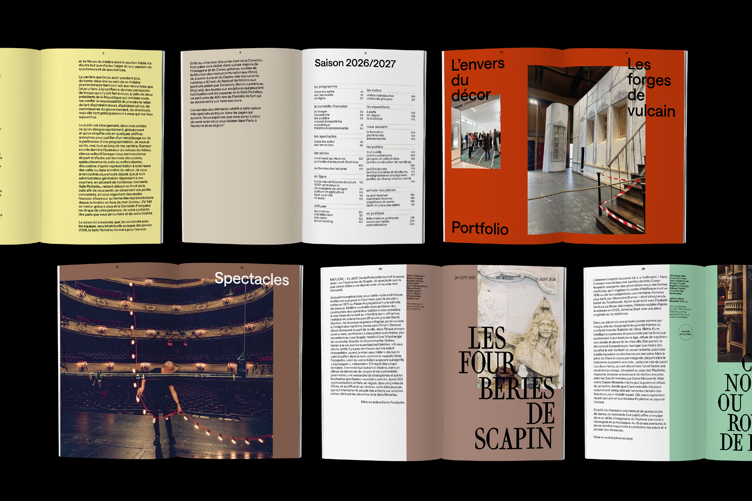 COMÉDIE-FRANÇAISE GR20 design graphique signaletique paris branding graphic fashion food drinks culture luxury architecture