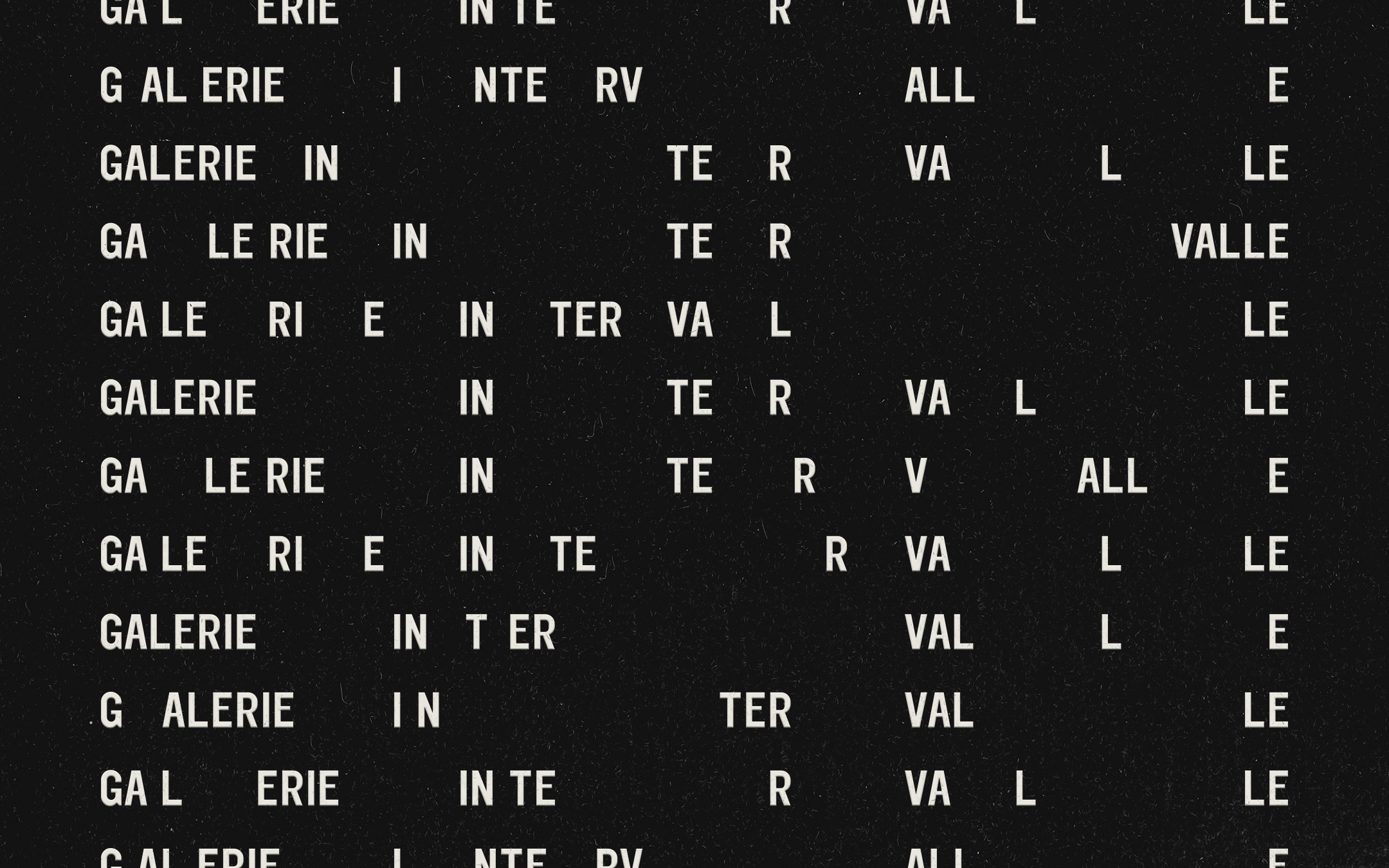 Identity GR20 design graphique signaletique paris branding graphic fashion food drinks culture luxury architecture